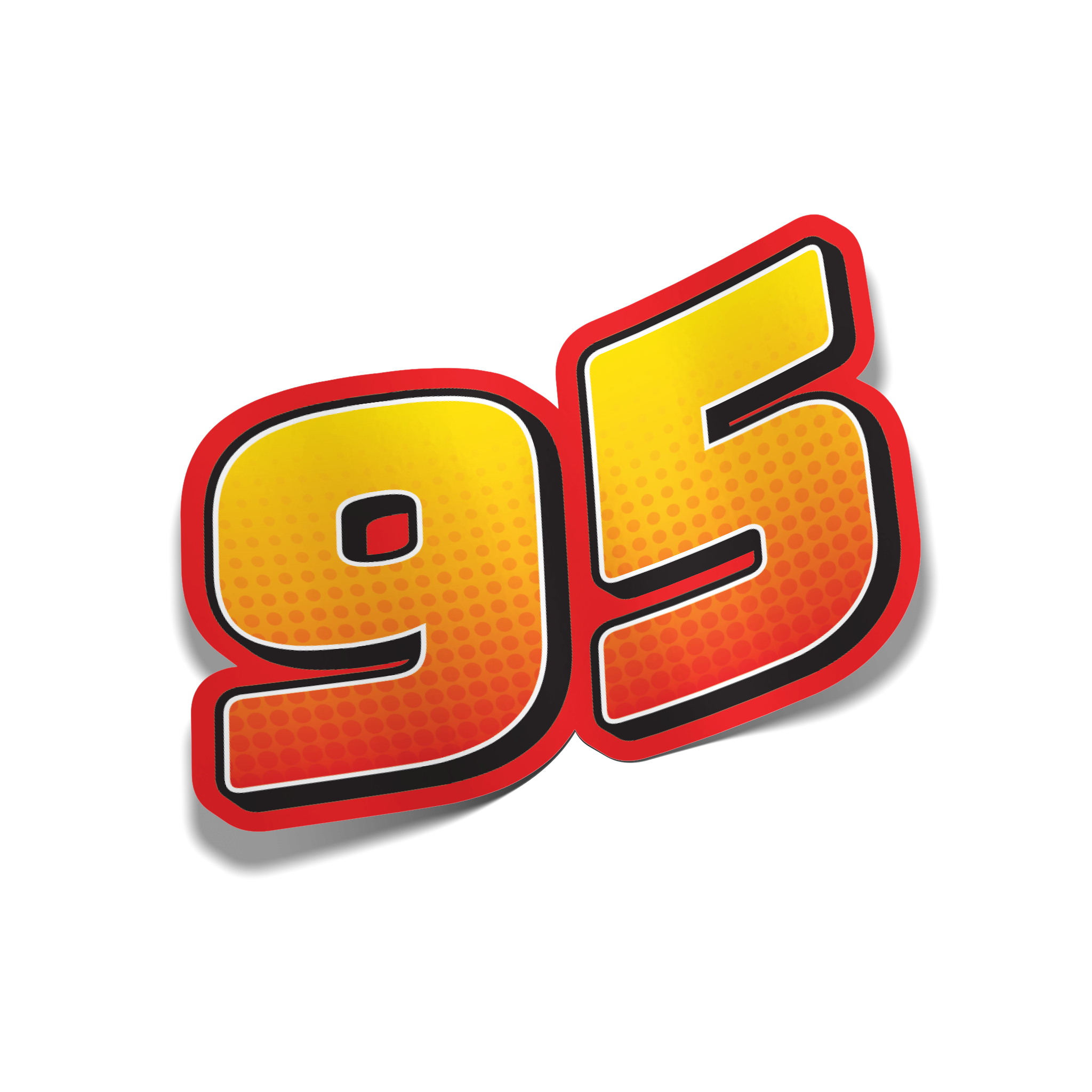 "95" Sticker