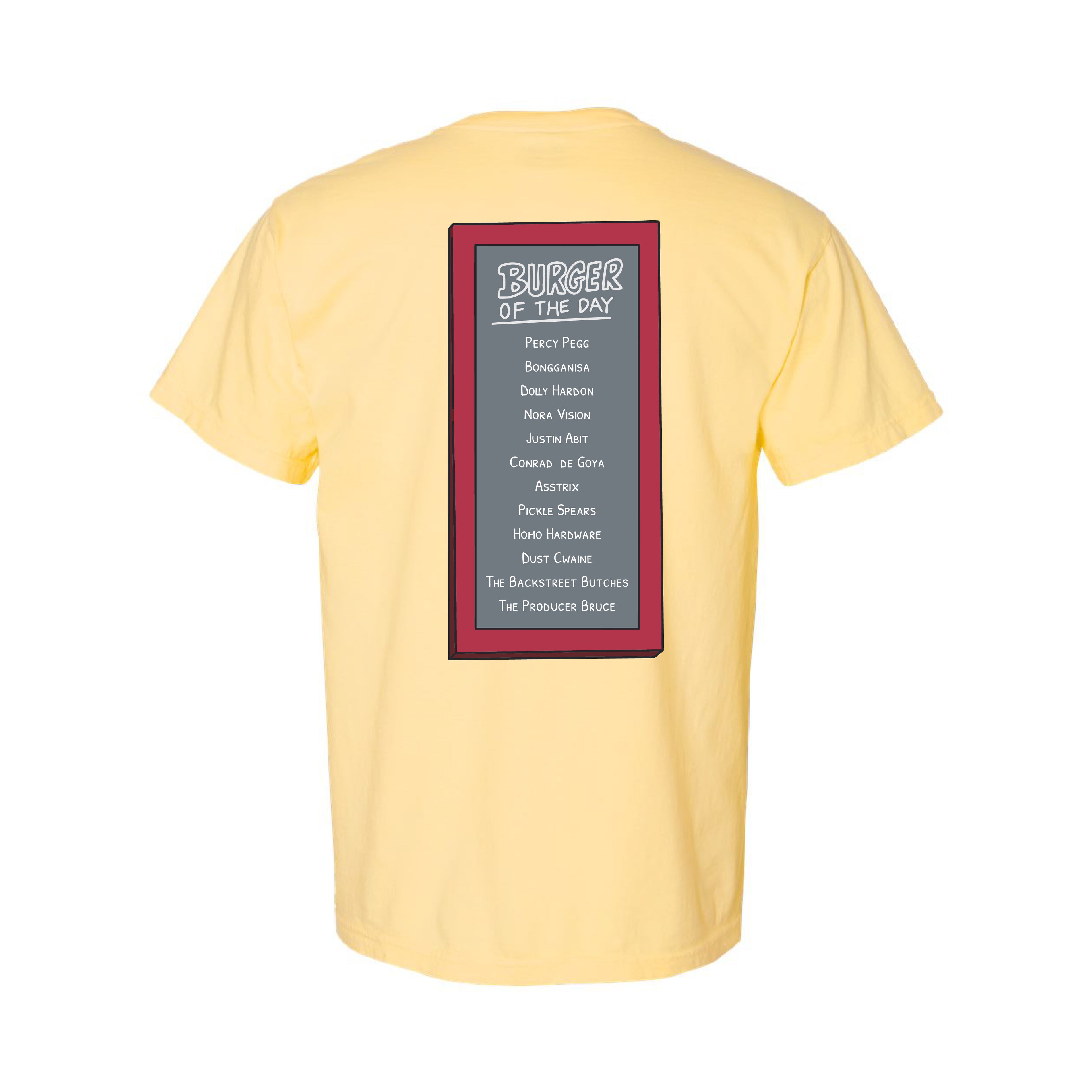 Bobs Burgers Drag Burger T-Shirt A Sleepy Queers Production