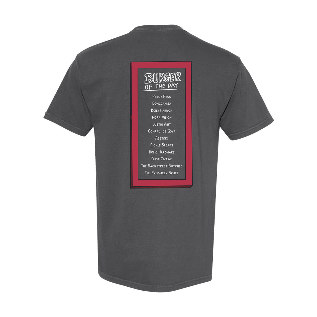 Bobs Burgers Drag Burger T-Shirt A Sleepy Queers Production