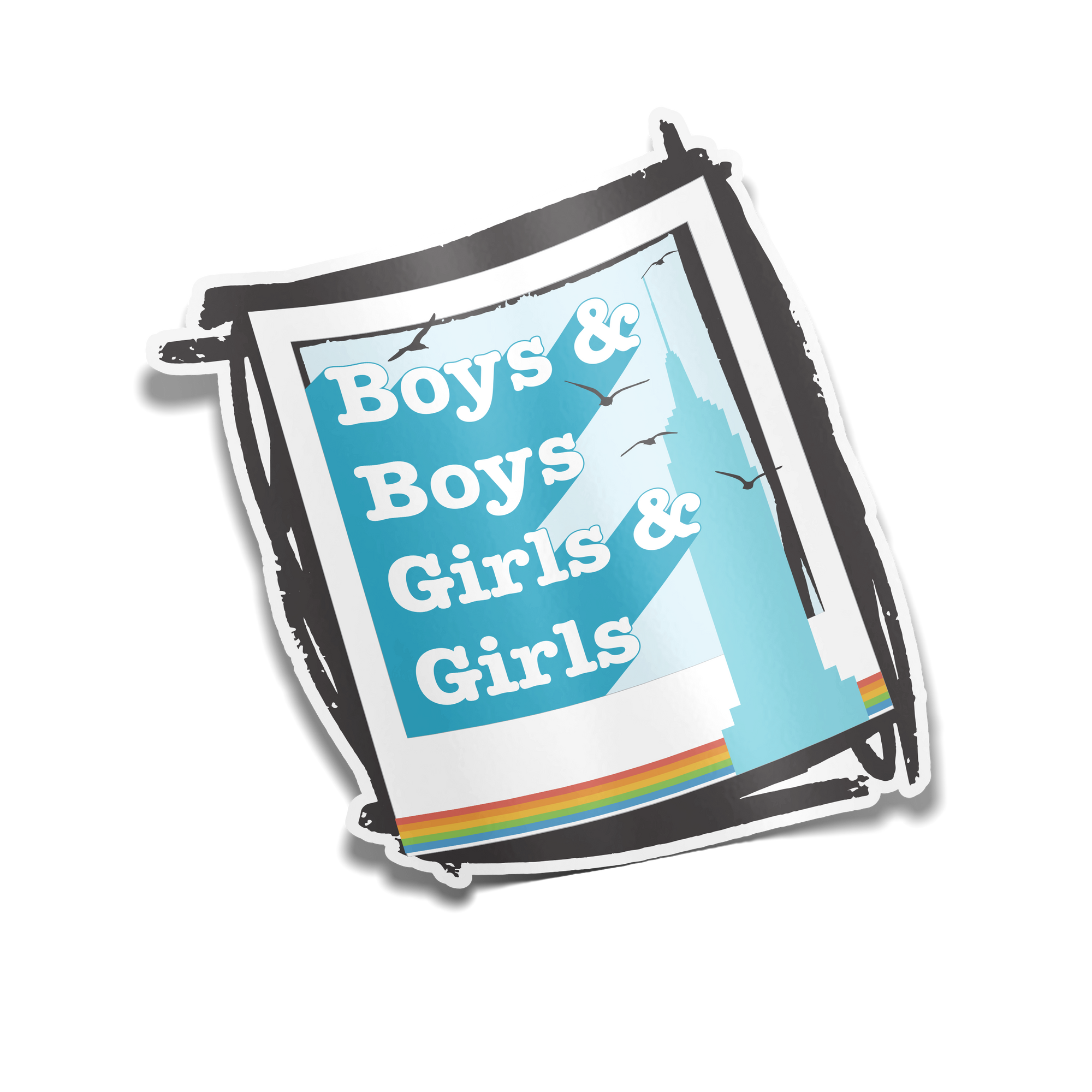 "Boys & Boys, Girls & Girls" Sticker