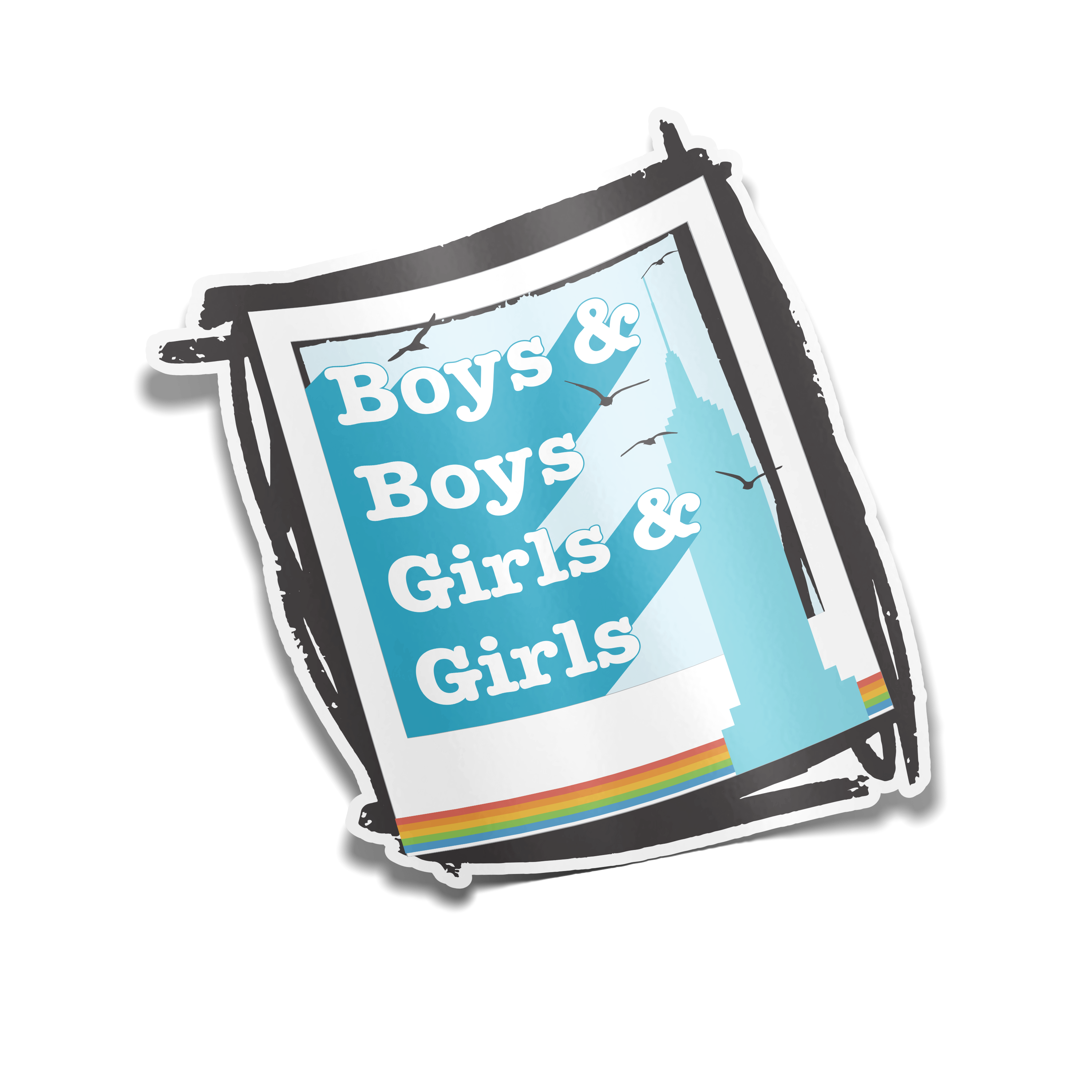 "Boys & Boys, Girls & Girls" Sticker