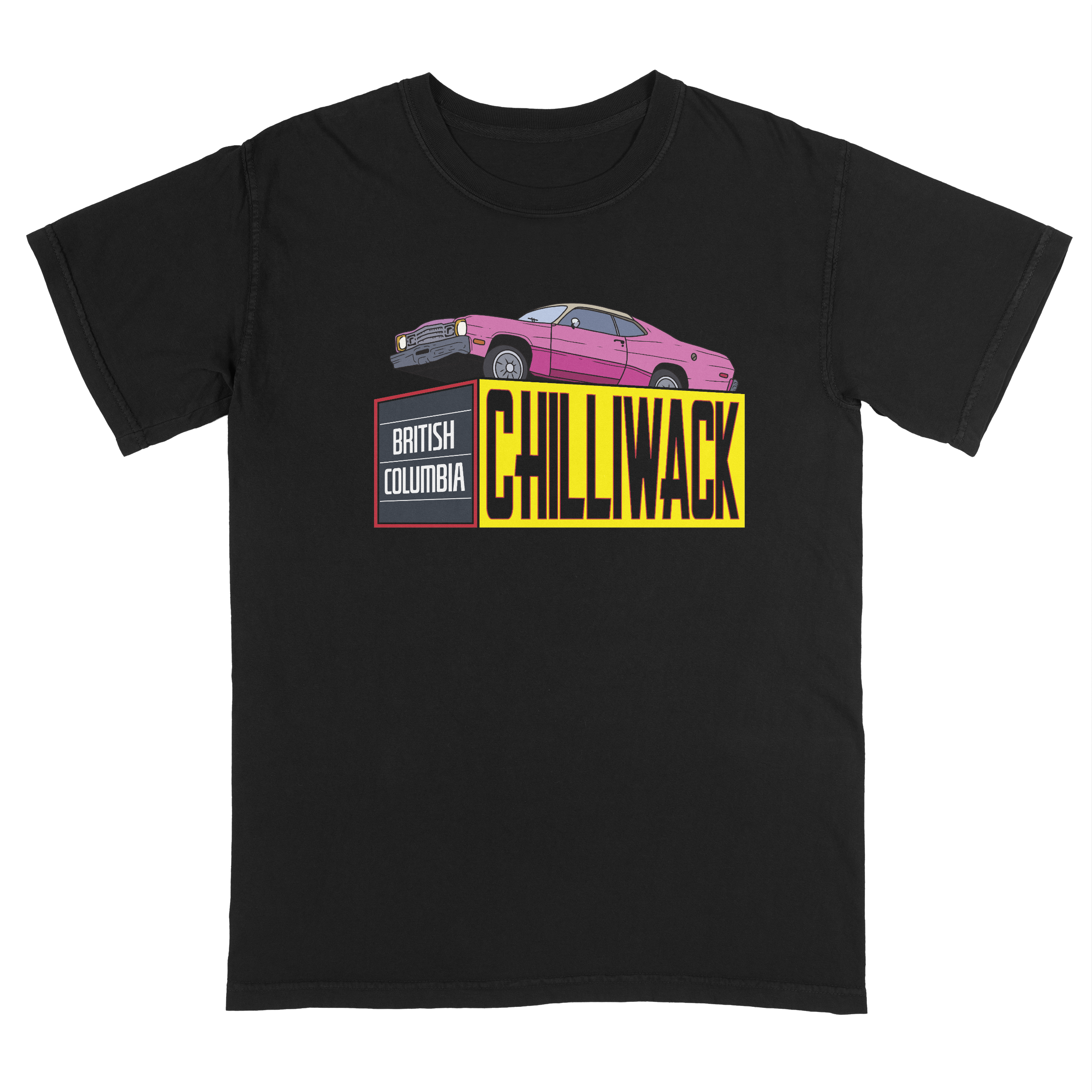 Chilliwack Pink Car T-Shirt