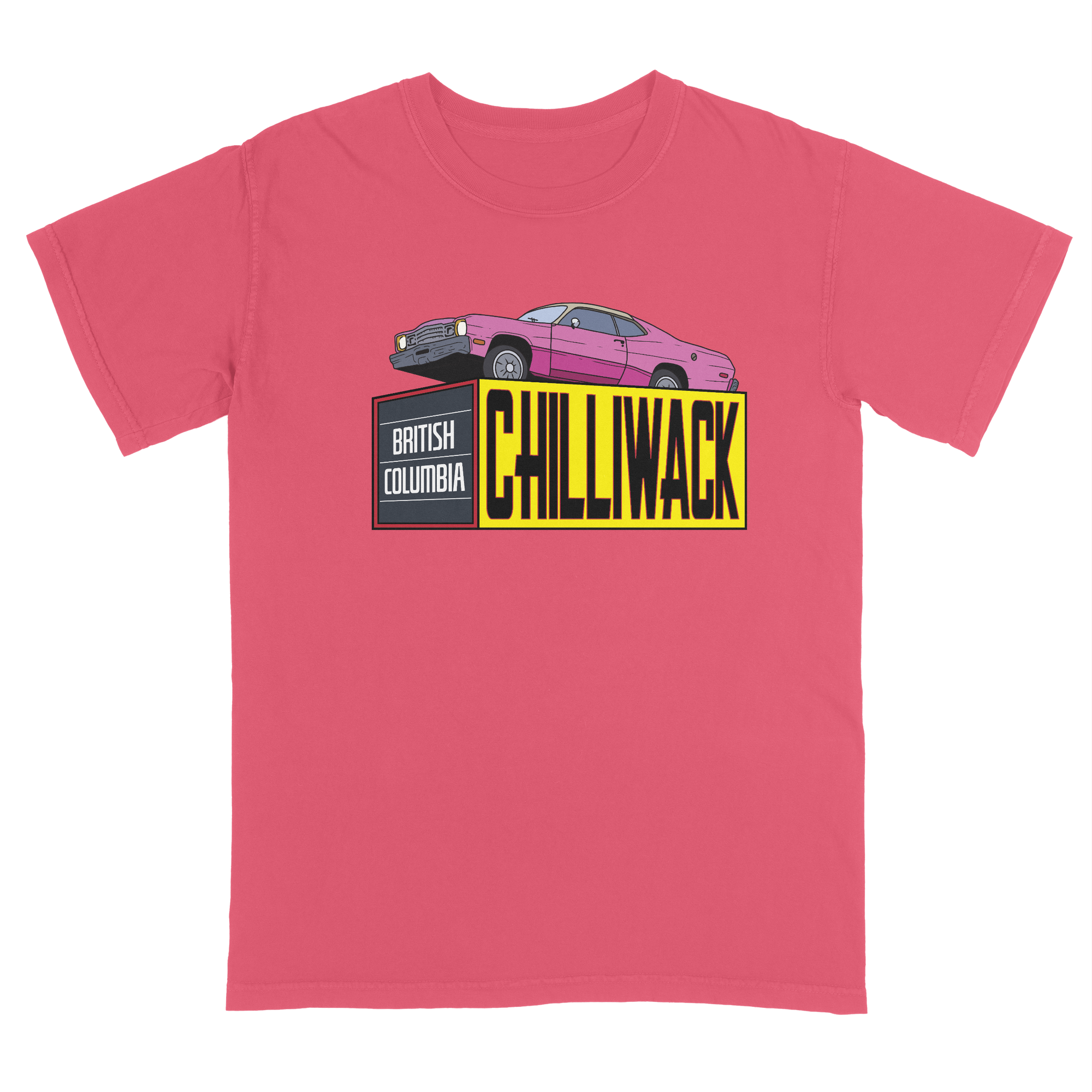 Chilliwack Pink Car T-Shirt