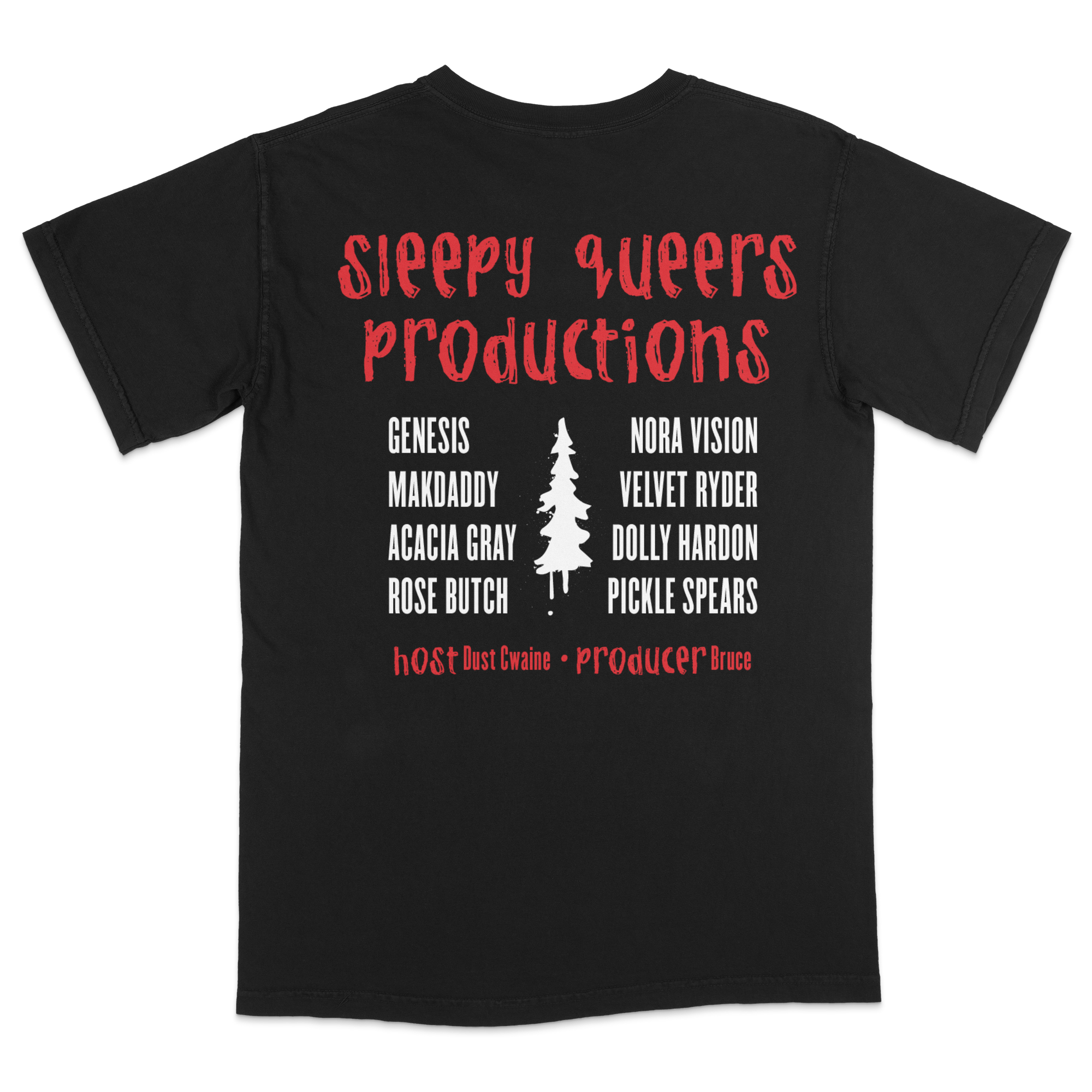 Parks and Rec: A Drag and Music Show T-Shirt A Sleepy Queers Production