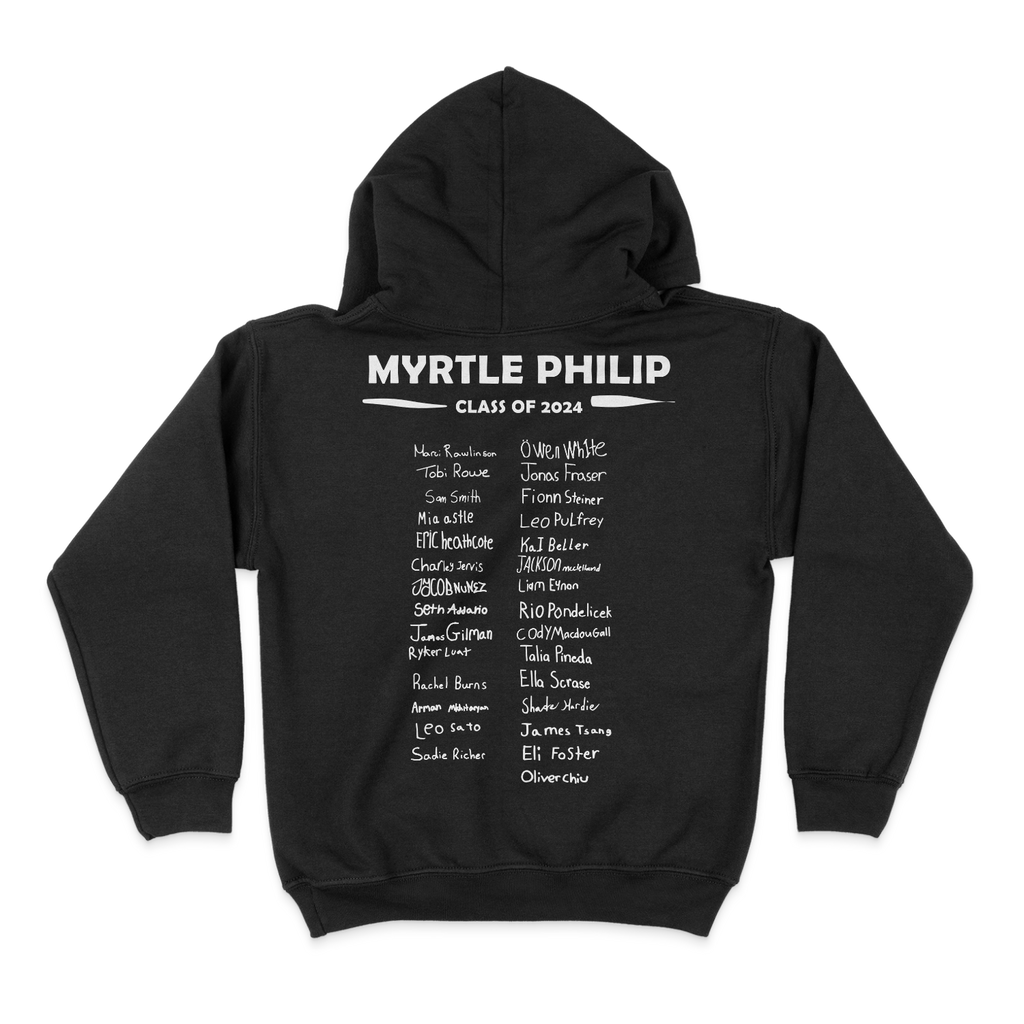 Youth Myrtle Philip Community School Grad 24 Hoodies