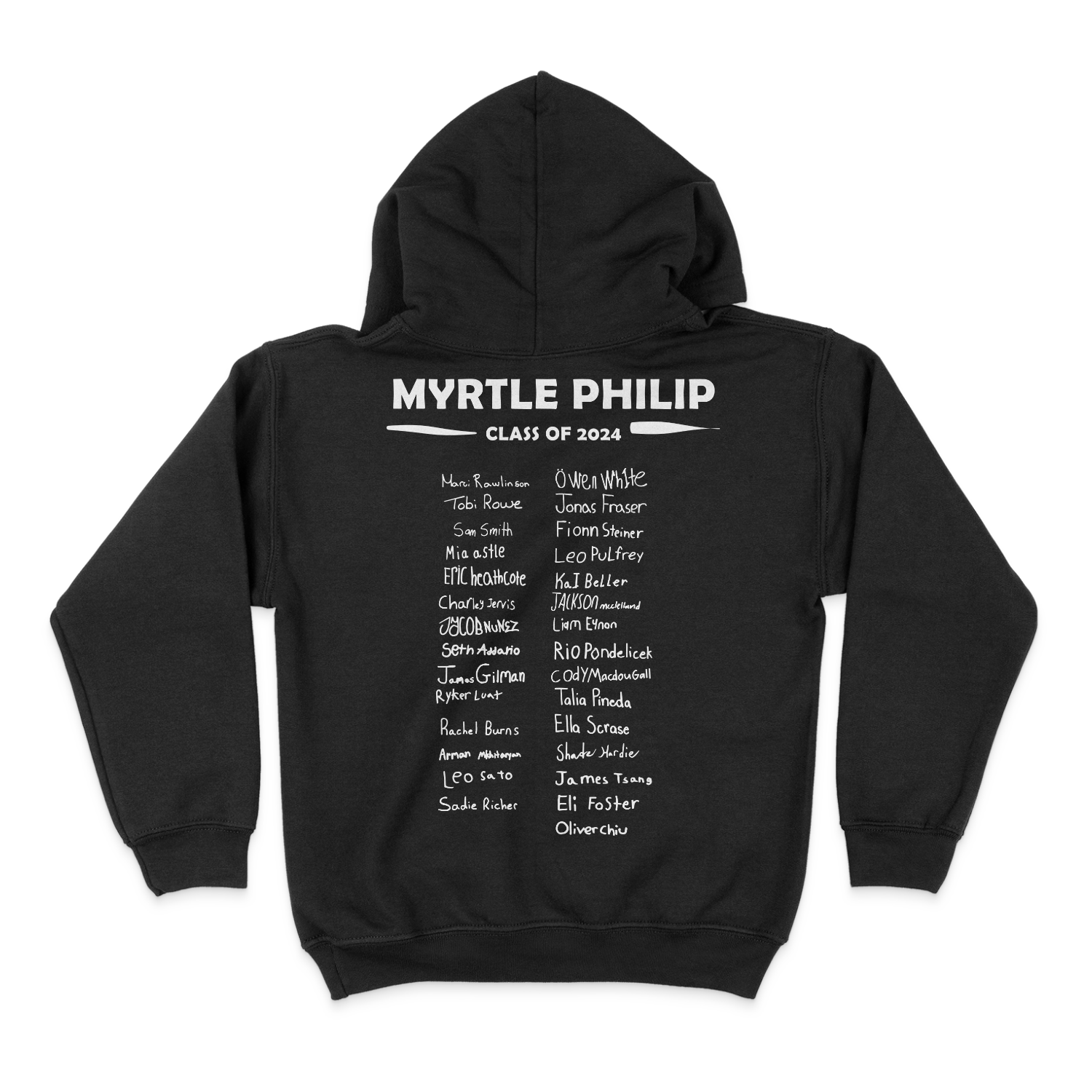 Youth Myrtle Philip Community School Grad 24 Hoodies