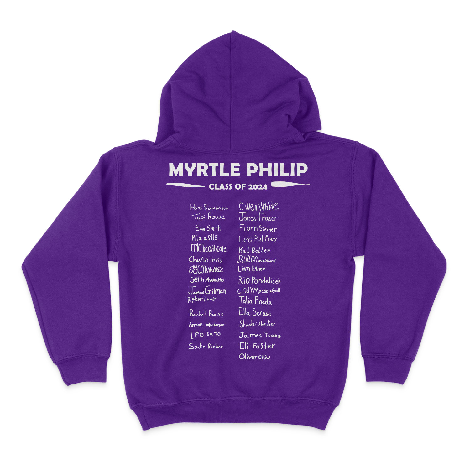 Youth Myrtle Philip Community School Grad 24 Hoodies