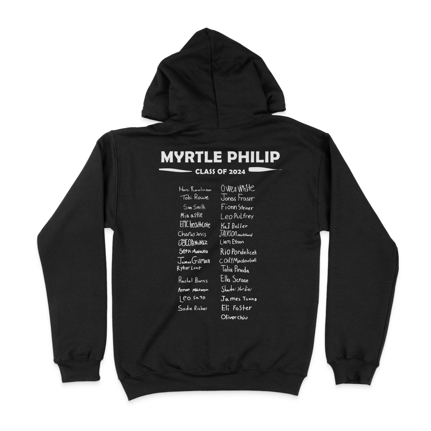 Youth Myrtle Philip Community School Grad 24 Hoodies
