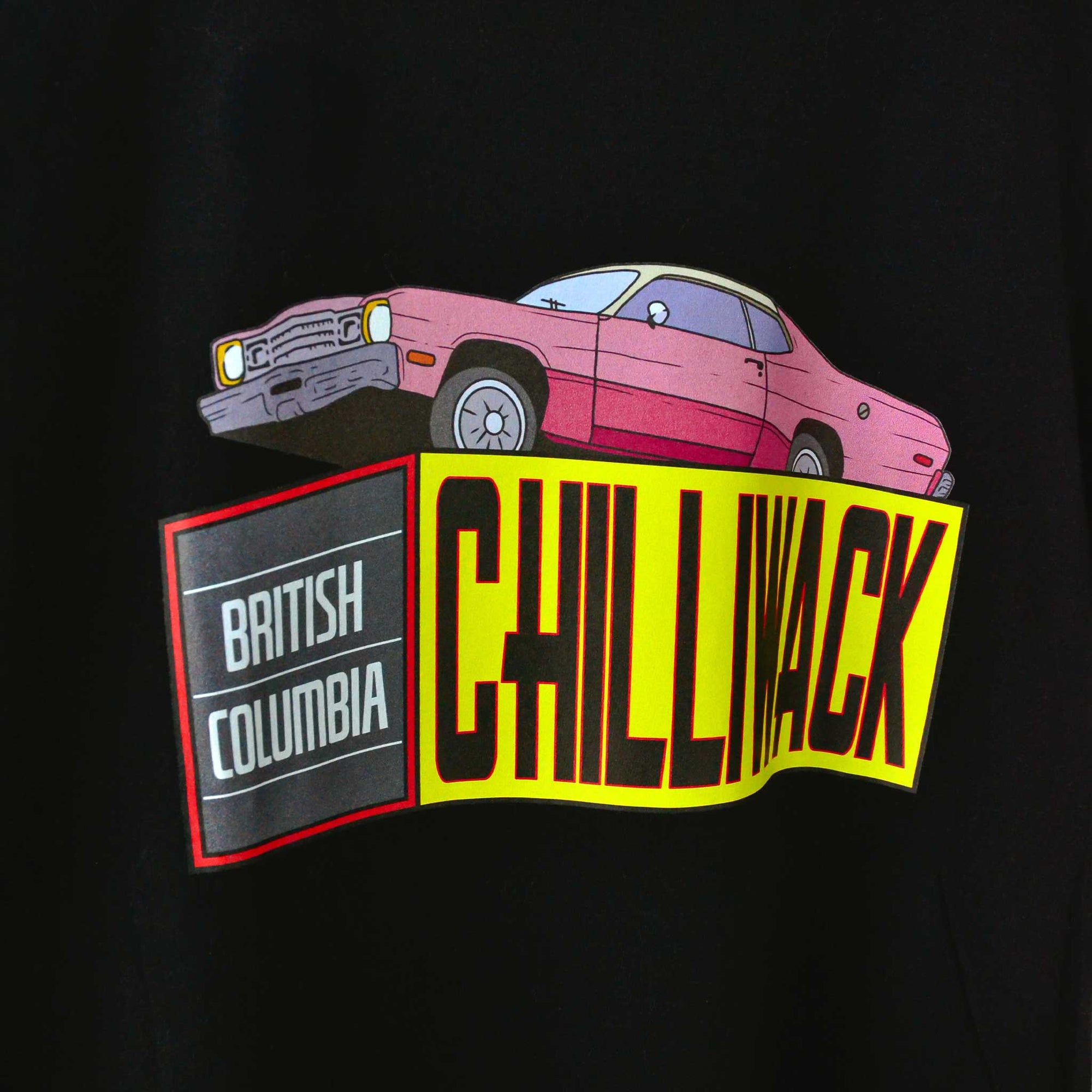 Chilliwack Pink Car T-Shirt
