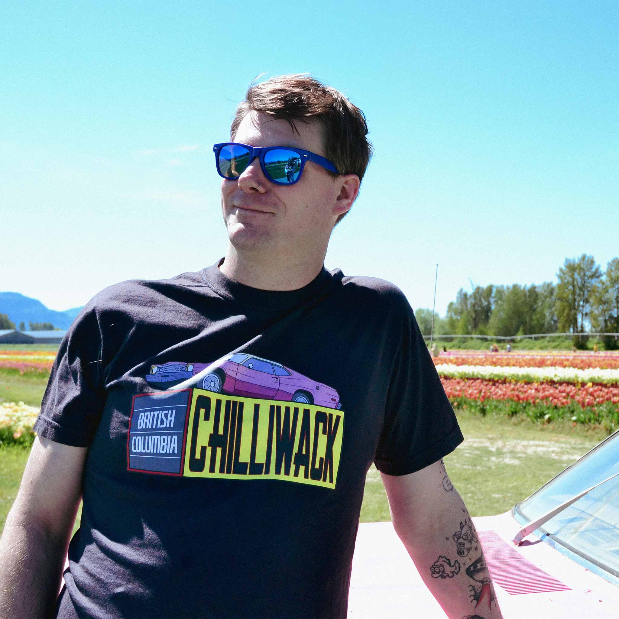 Chilliwack Pink Car T-Shirt