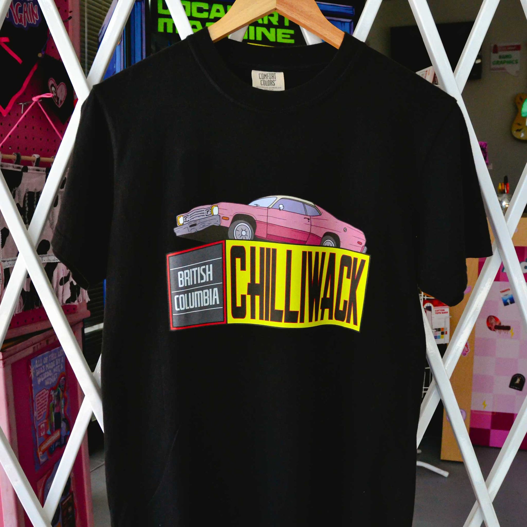 Chilliwack Pink Car T-Shirt