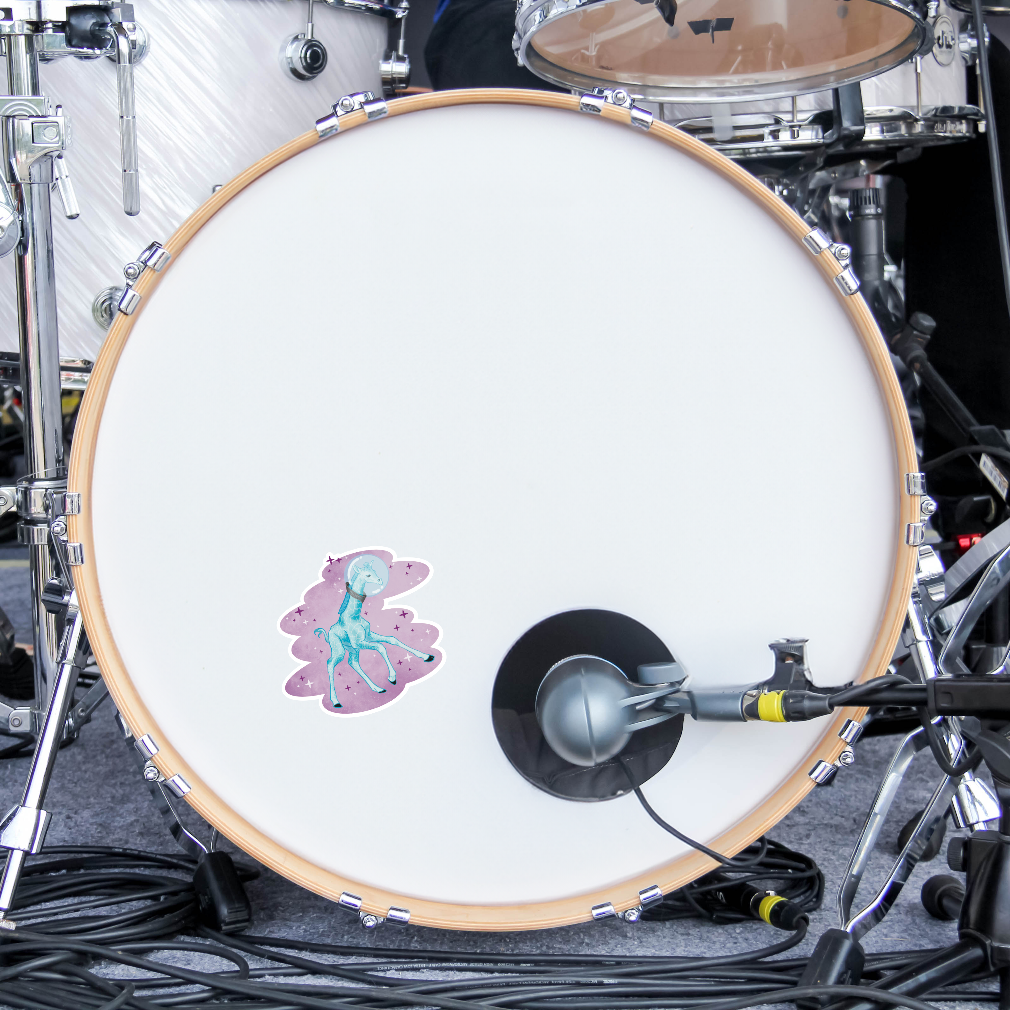 "Astro Giraffe" Sticker