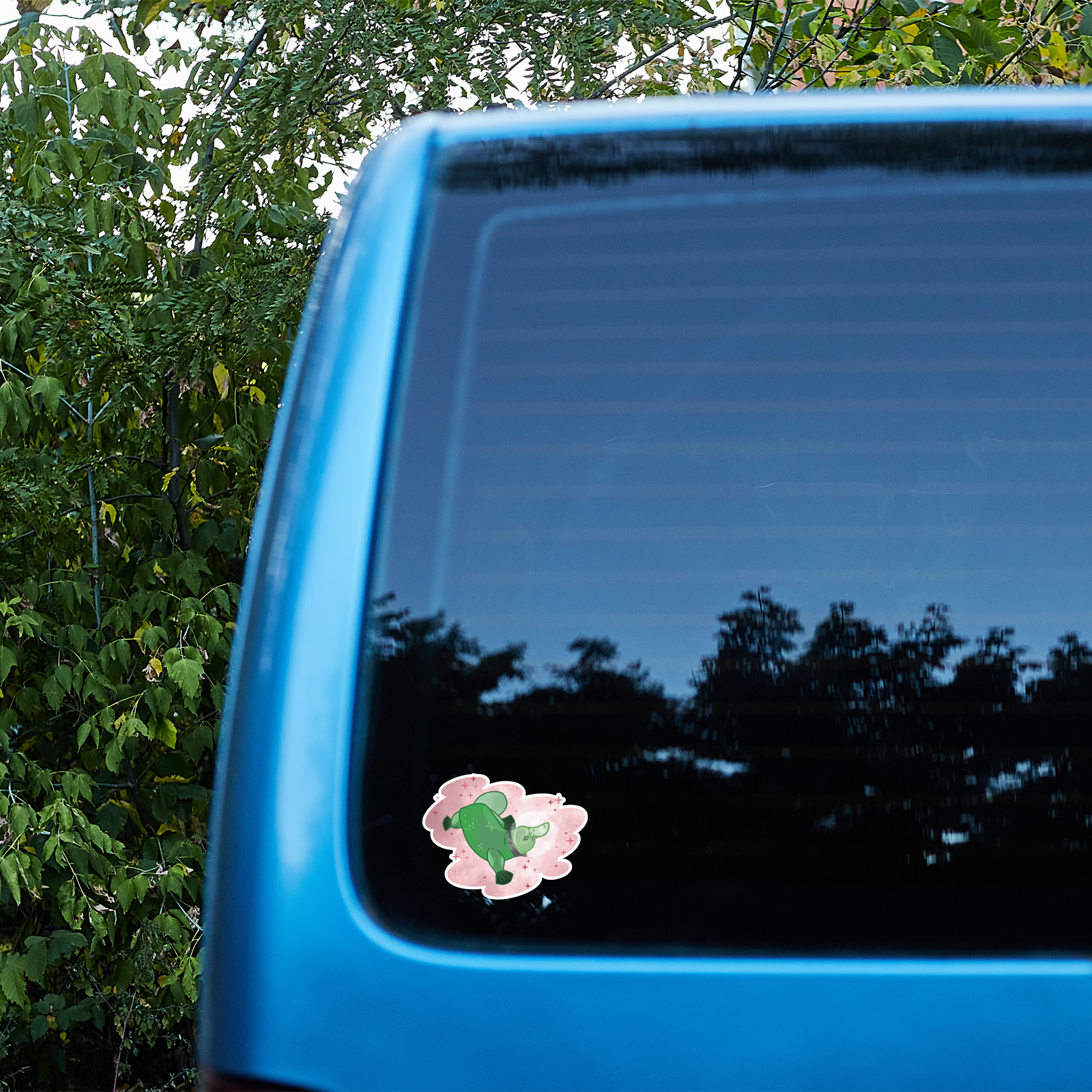 "Astro Platypus" Sticker