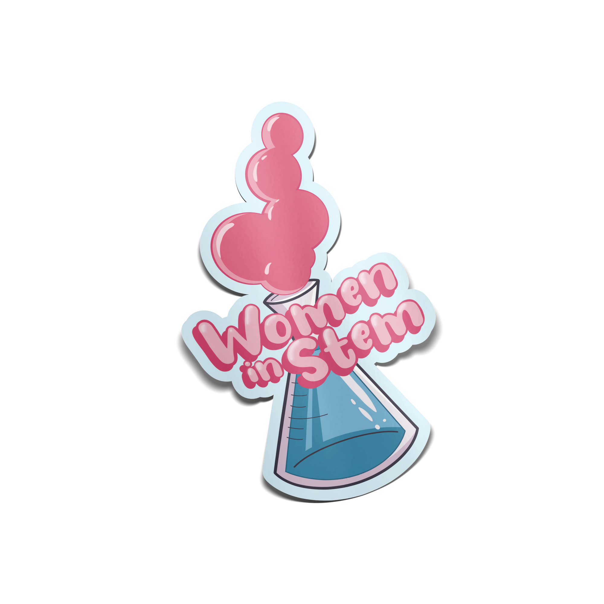 "Women in Stem" Sticker