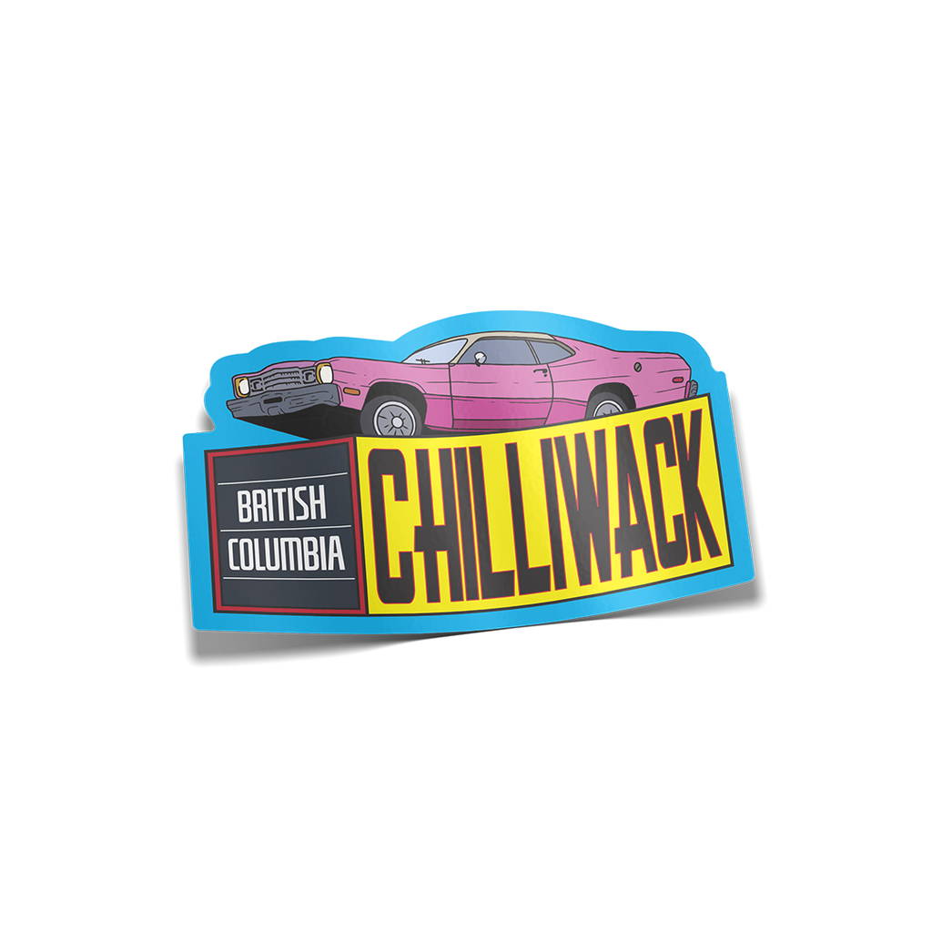 "Chillwack Pick-A-Part Pink Car" Sticker