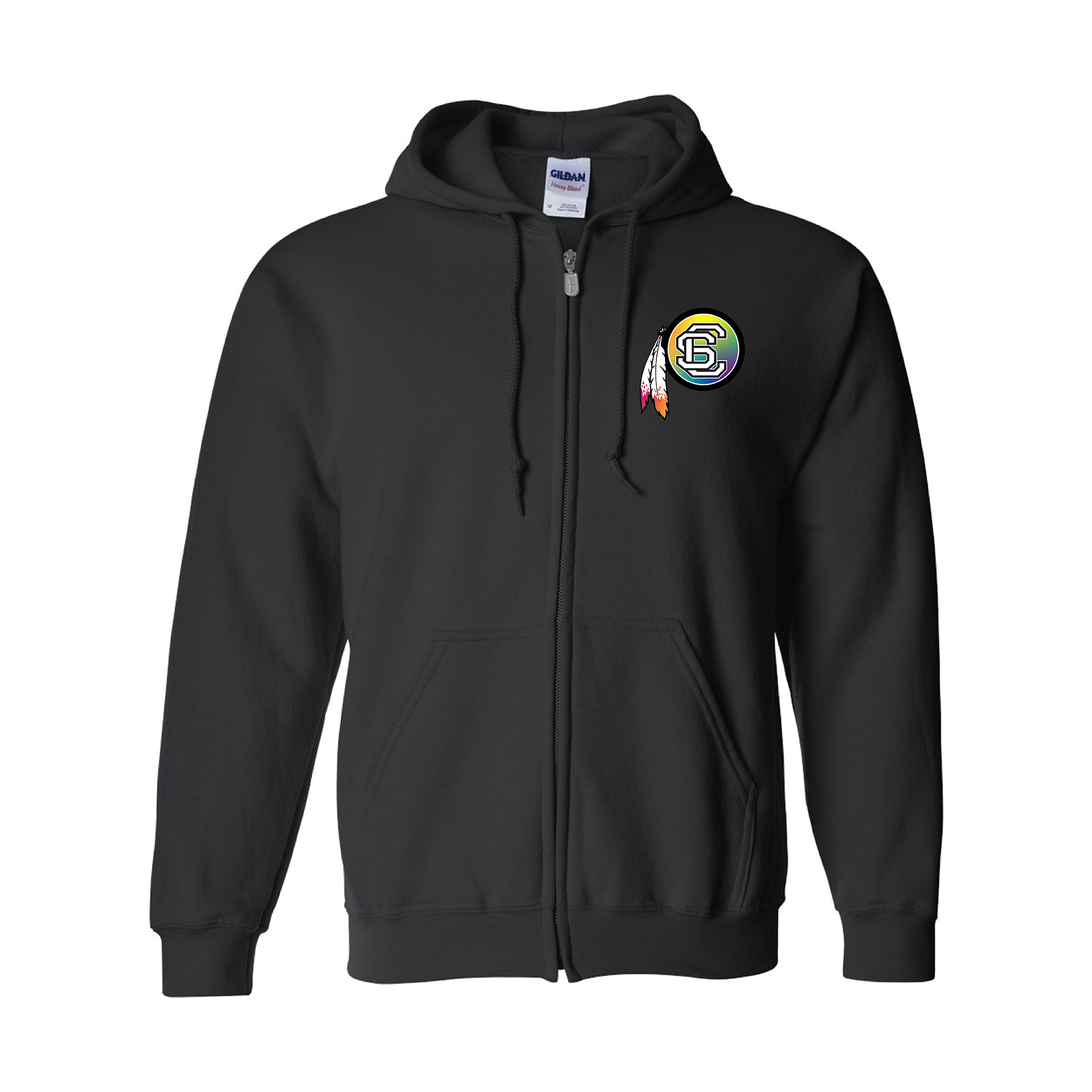 Chase Secondary School Unisex Zip Up Hoodie