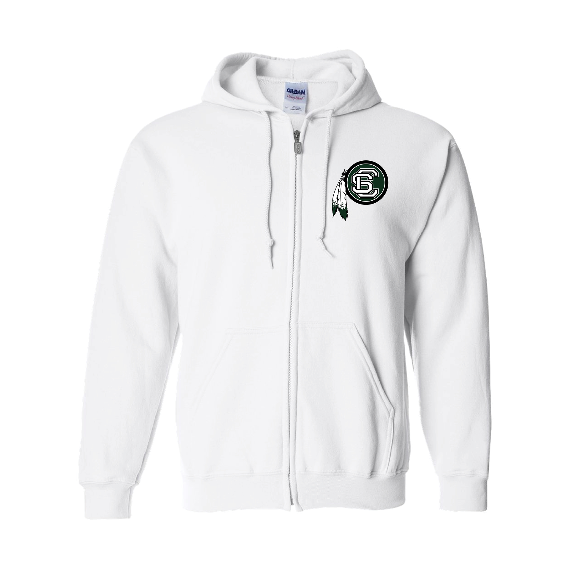 Chase Secondary School Unisex Zip Up Hoodie