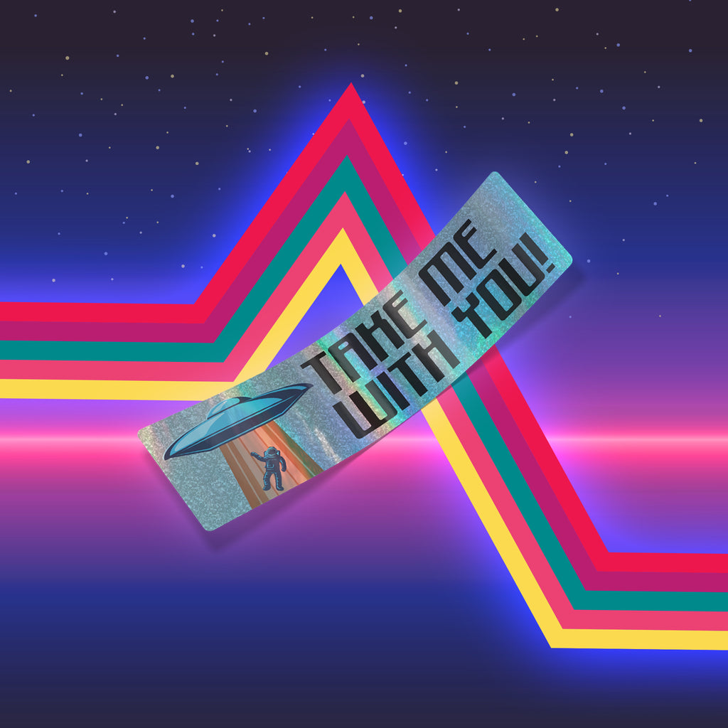Custom Holographic Bumper Stickers