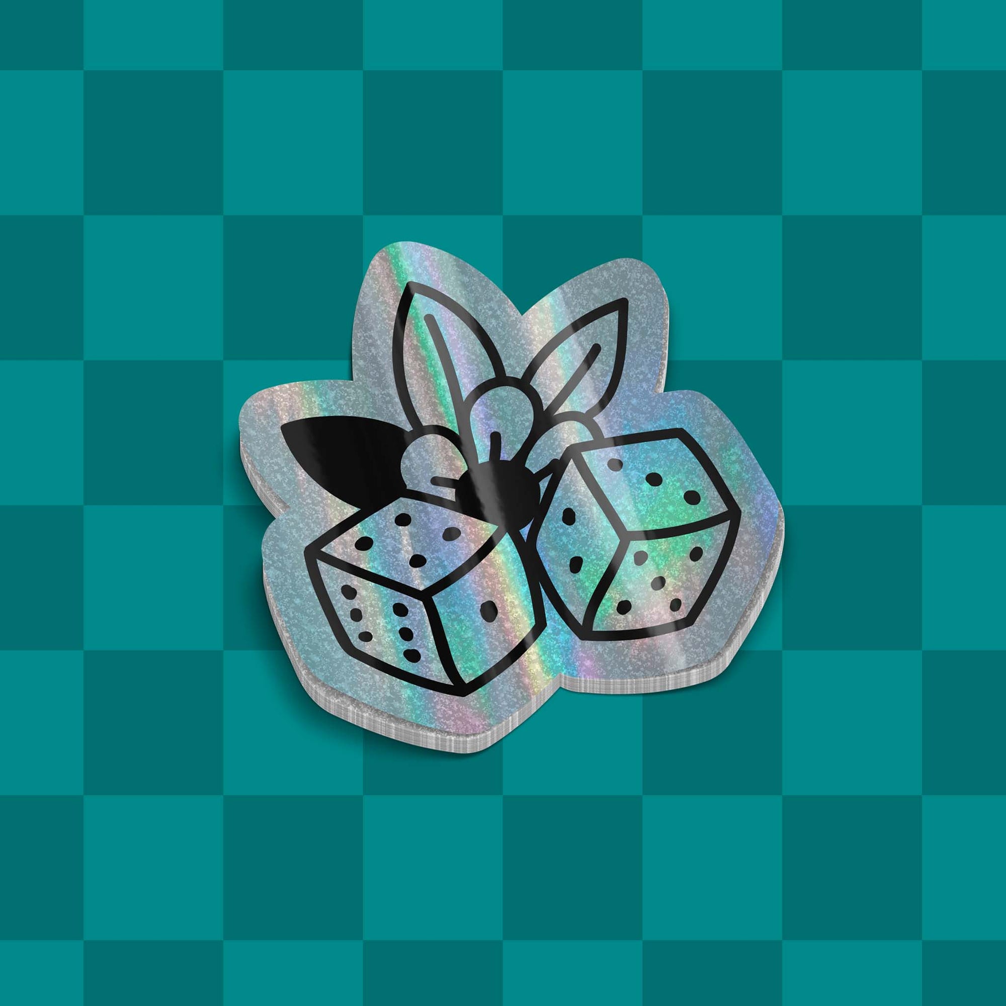 Custom Glitter Holographic Stickers | Upload Your Artwork