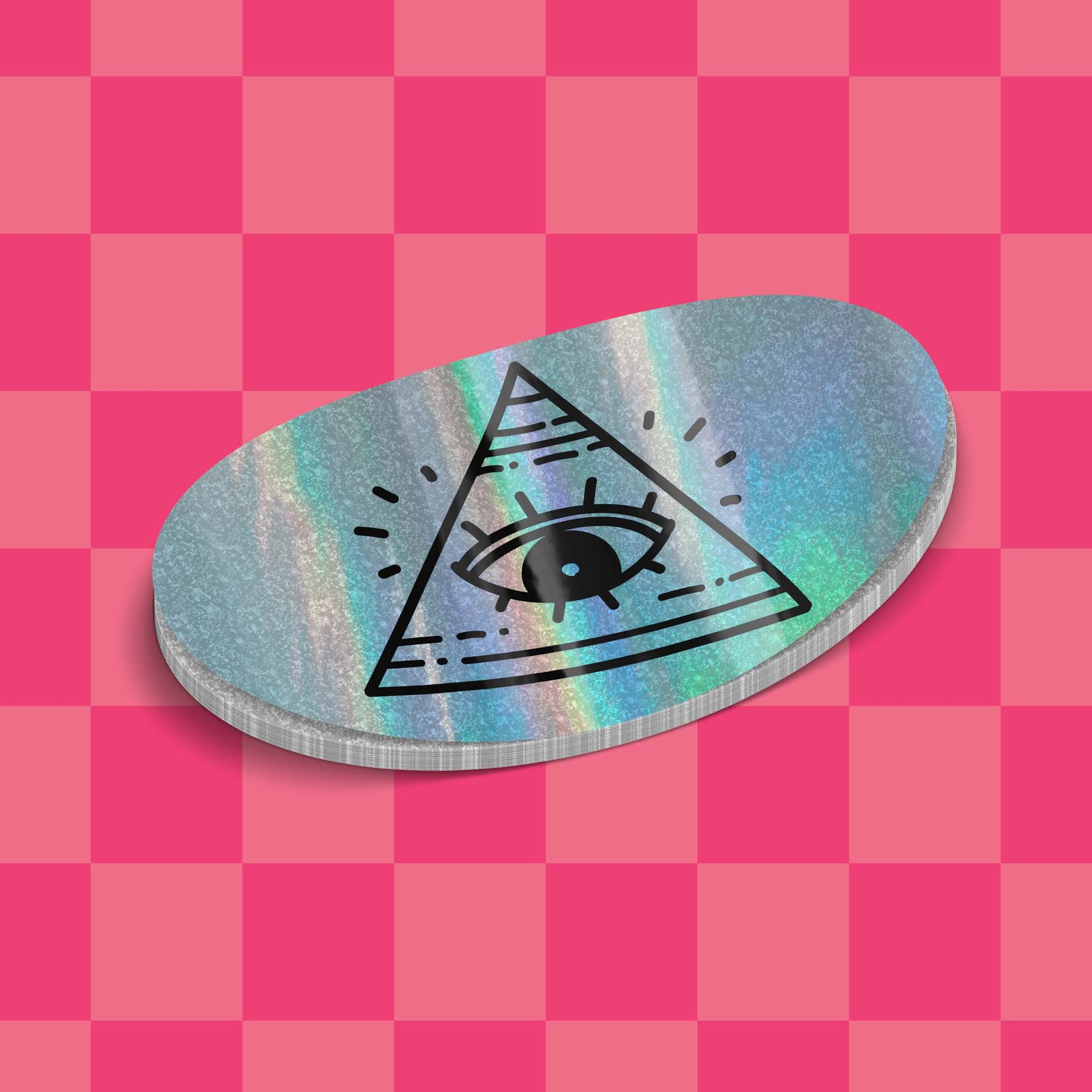 Custom Glitter Holographic Stickers | Upload Your Artwork