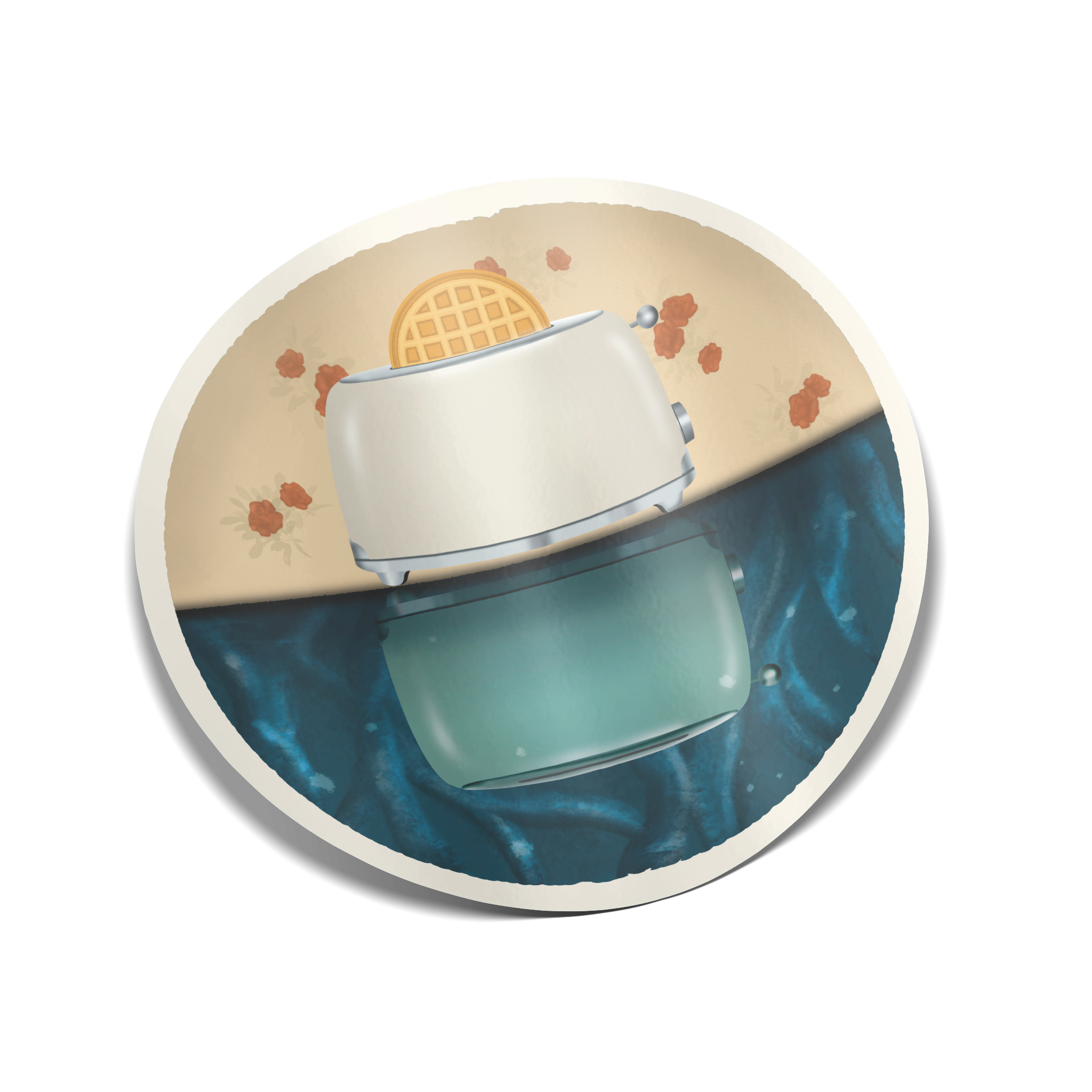 "Paranormal Toaster" Sticker