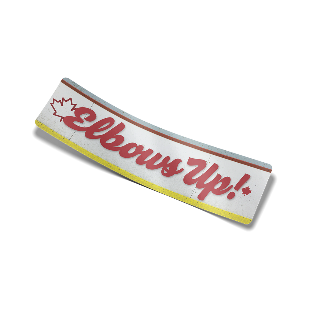 "Elbows Up!" Bumper Sticker