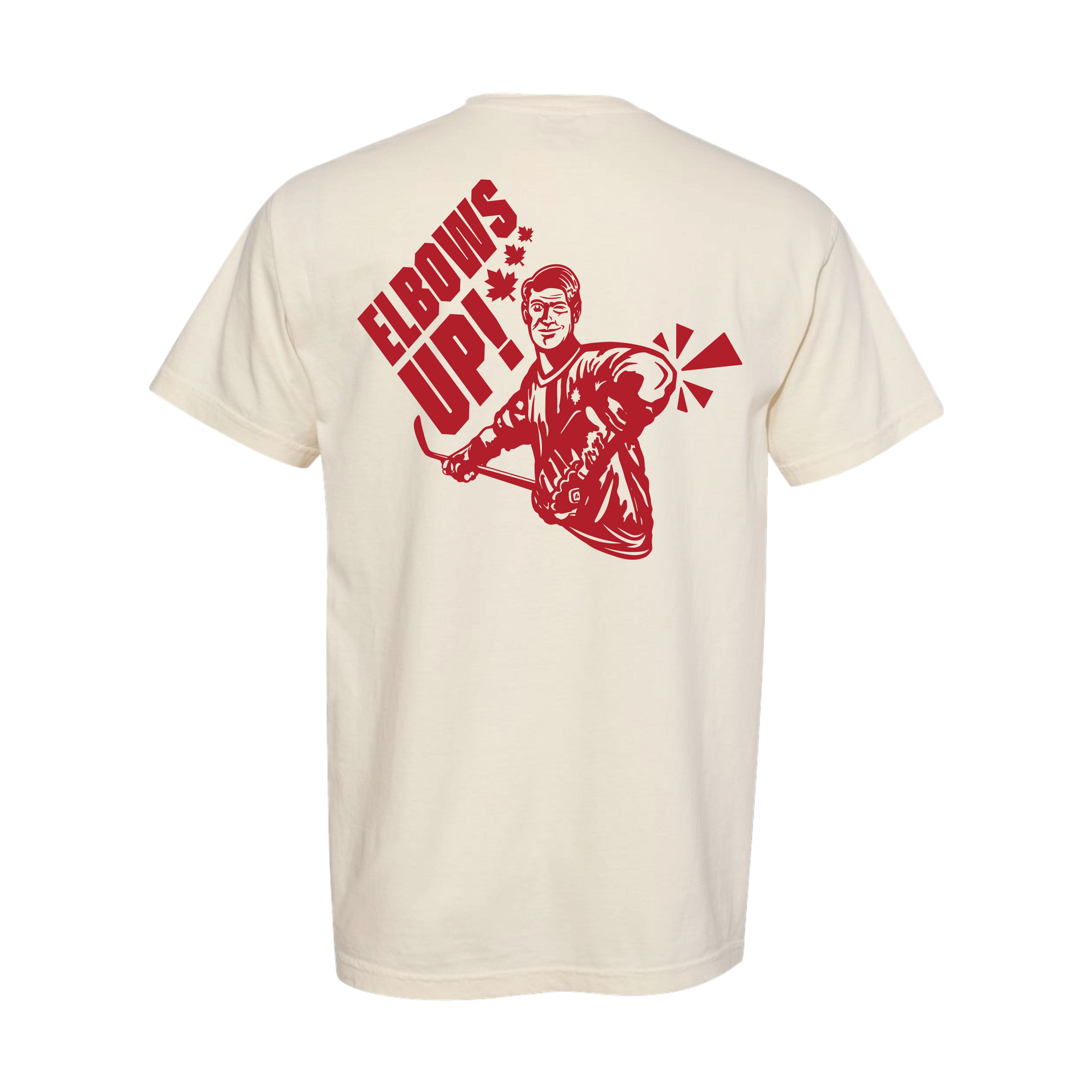 "Elbows Up" Hockey Guy T-Shirt