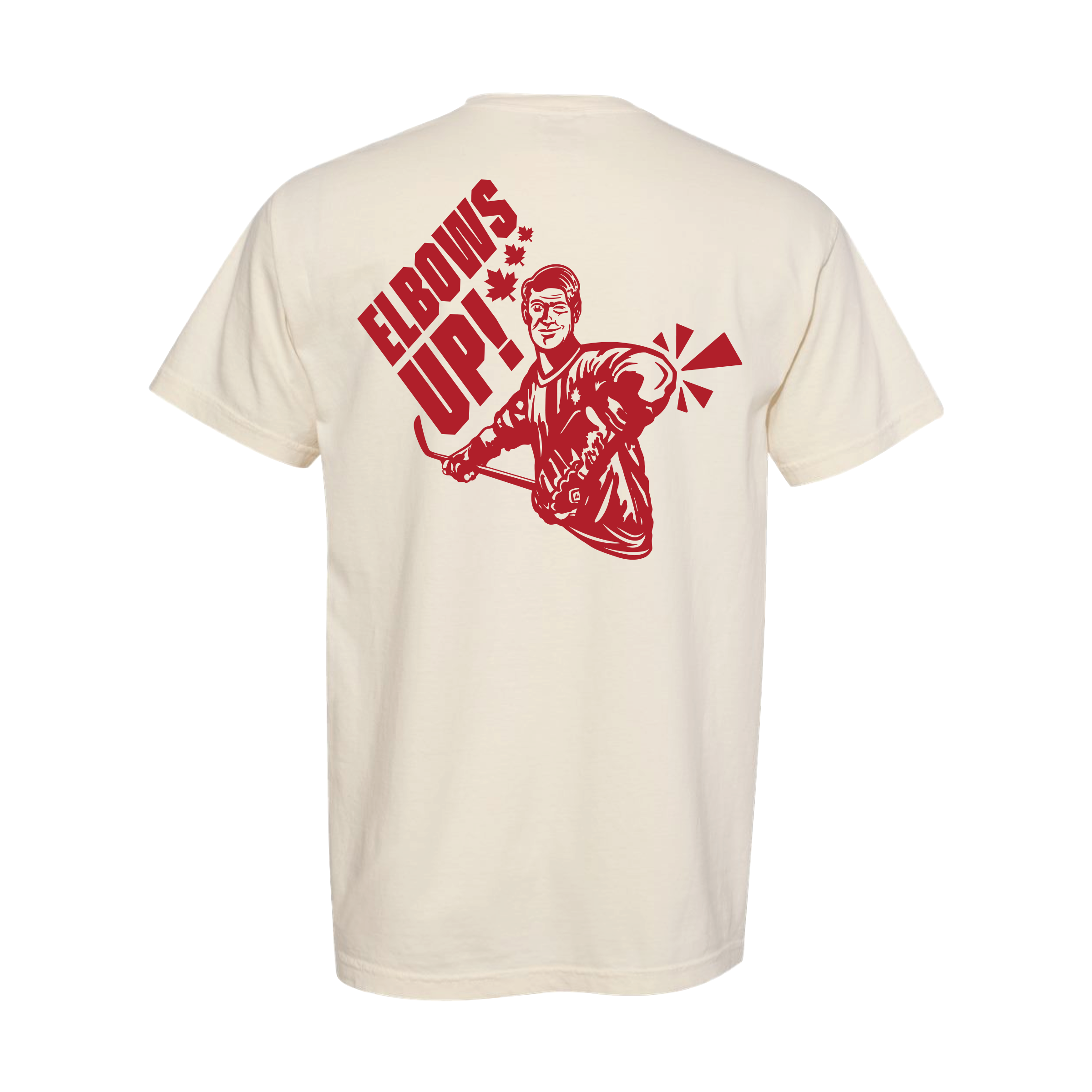 "Elbows Up" Hockey Guy T-Shirt