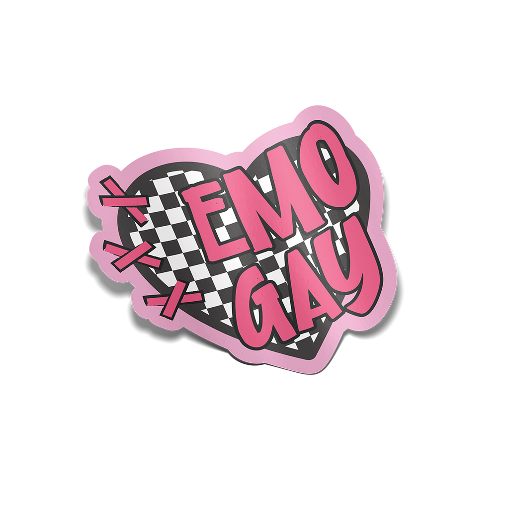 "Emo Gay" Sticker