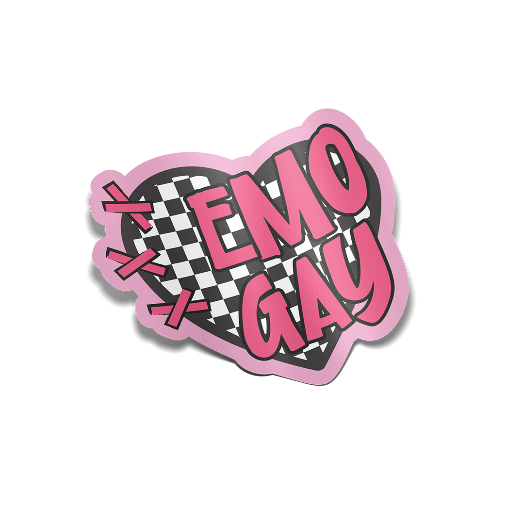 "Emo Gay" Sticker