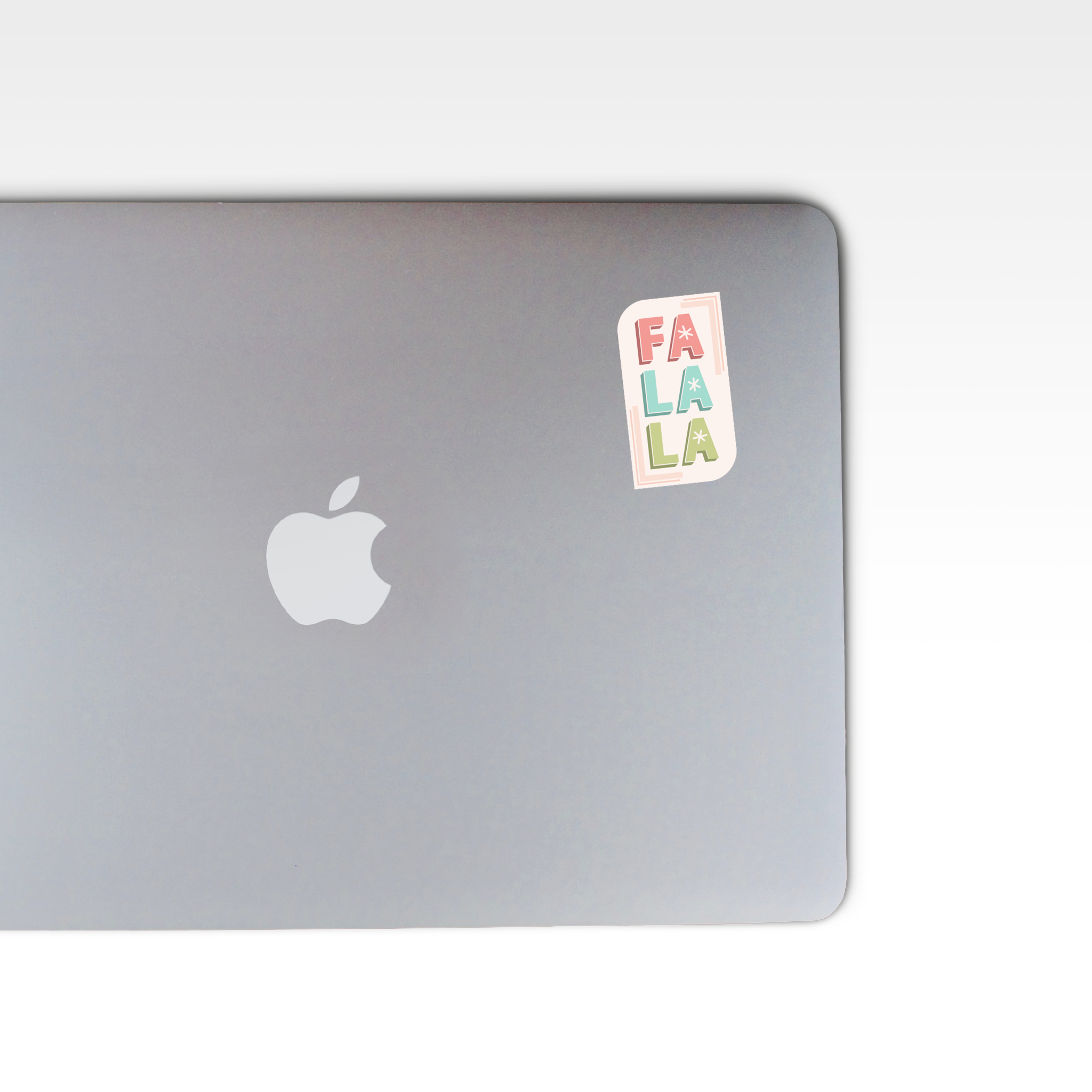 "Fa La La" Christmas Sticker