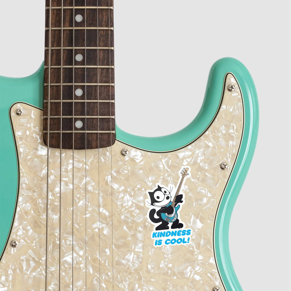 "Kindness is Cool!" Cat Sticker
