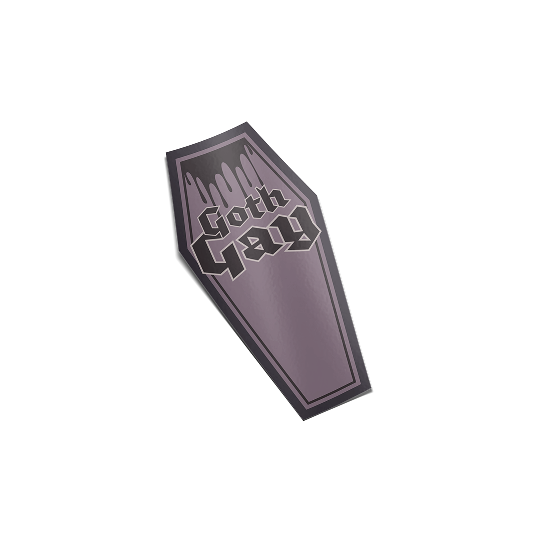 "Goth Gay" Sticker