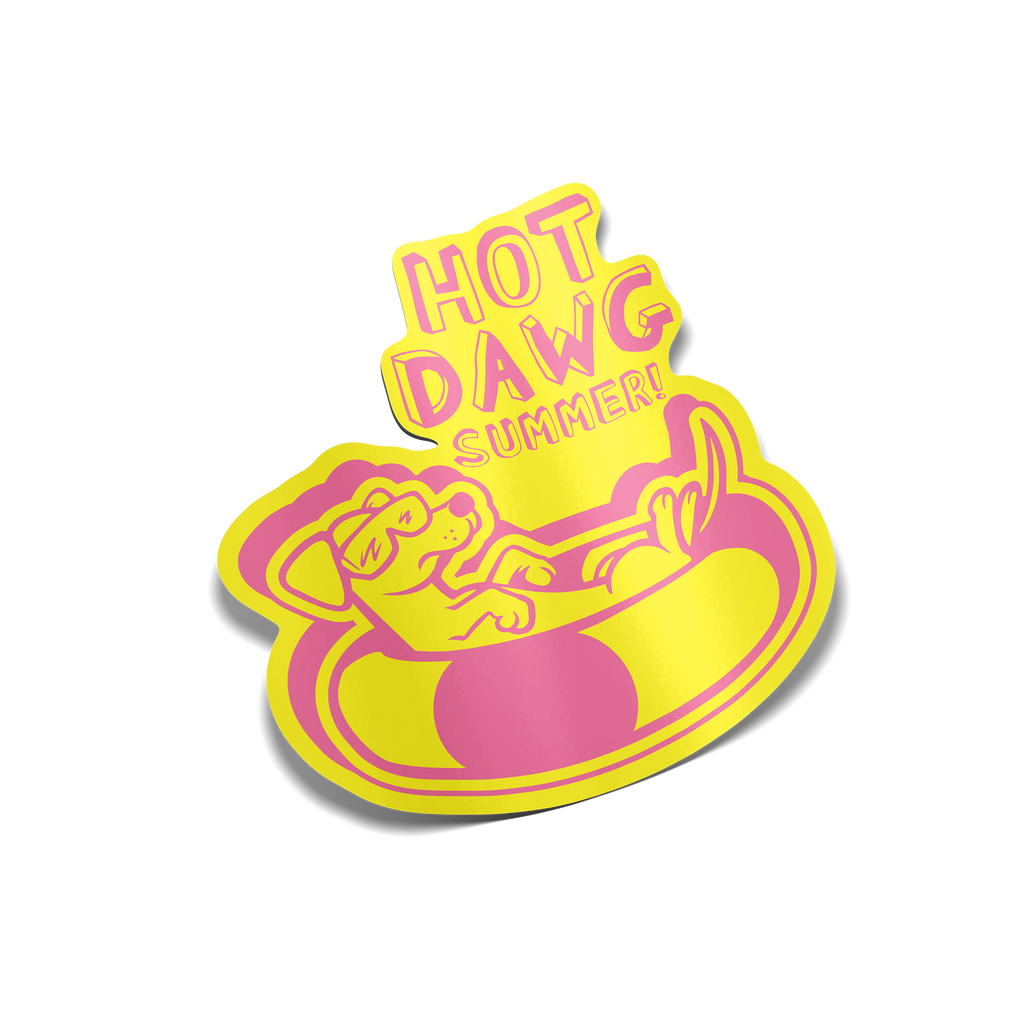 "HOT DAWG SUMMER" Sticker