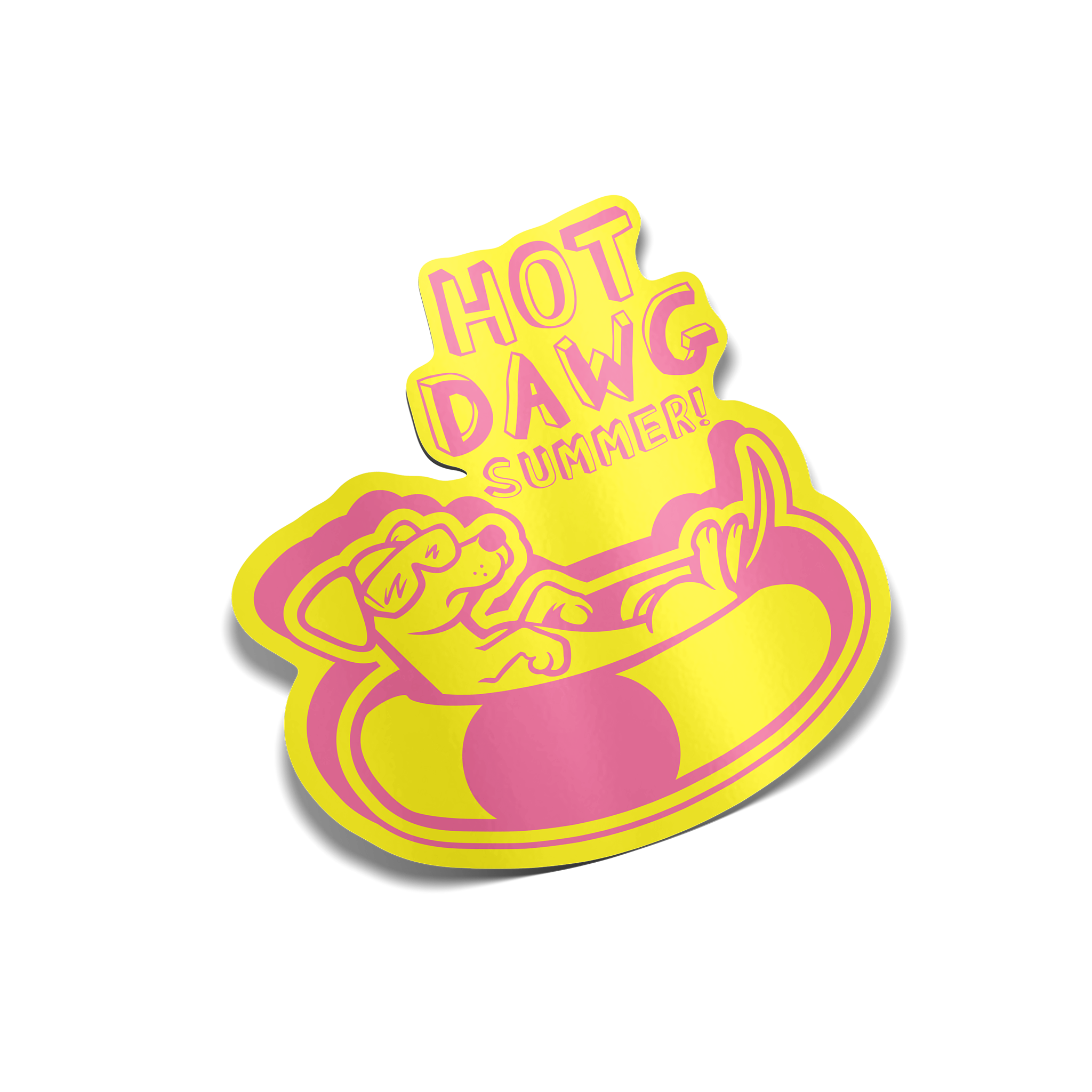 "HOT DAWG SUMMER" Sticker