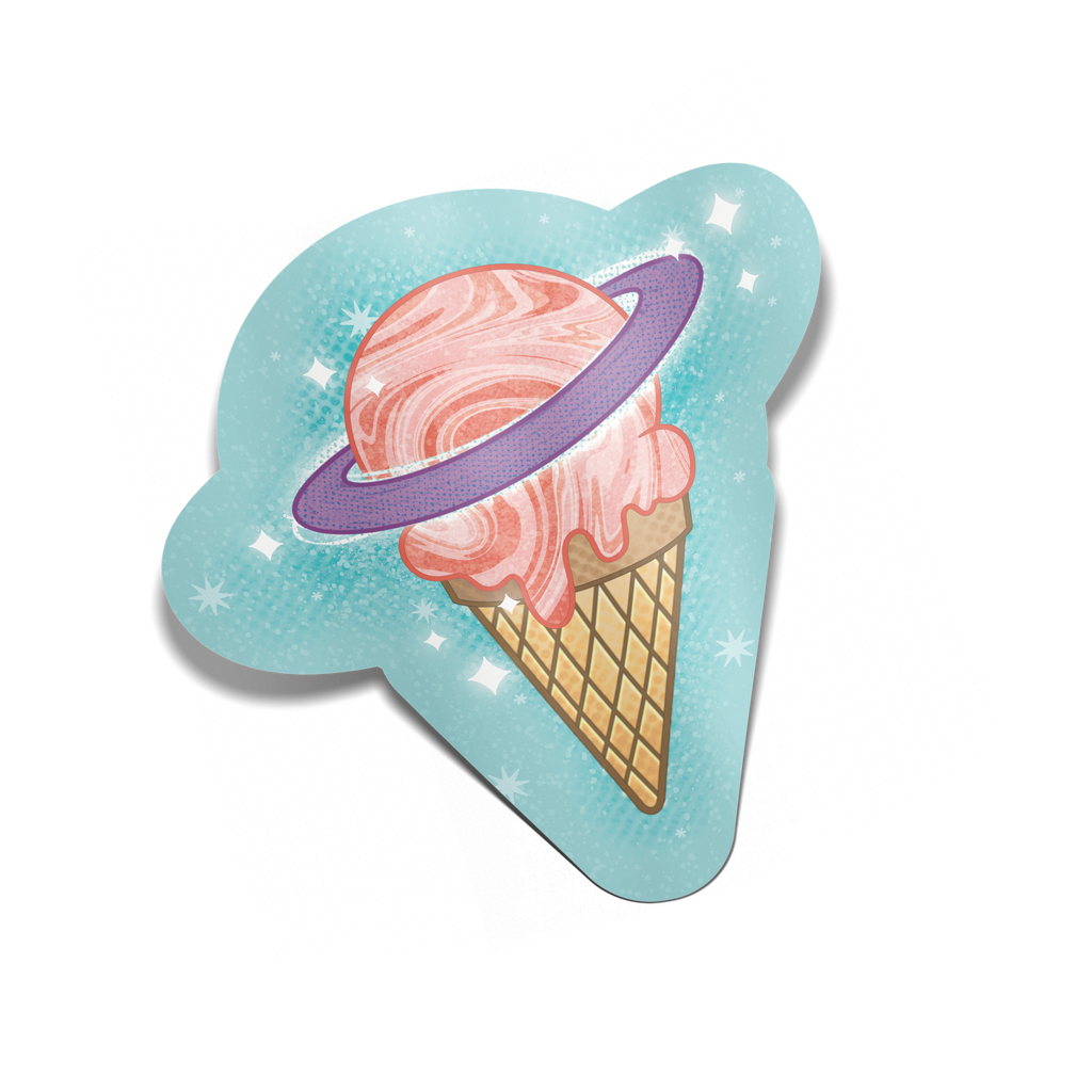 "Space Ice Cream" Sticker
