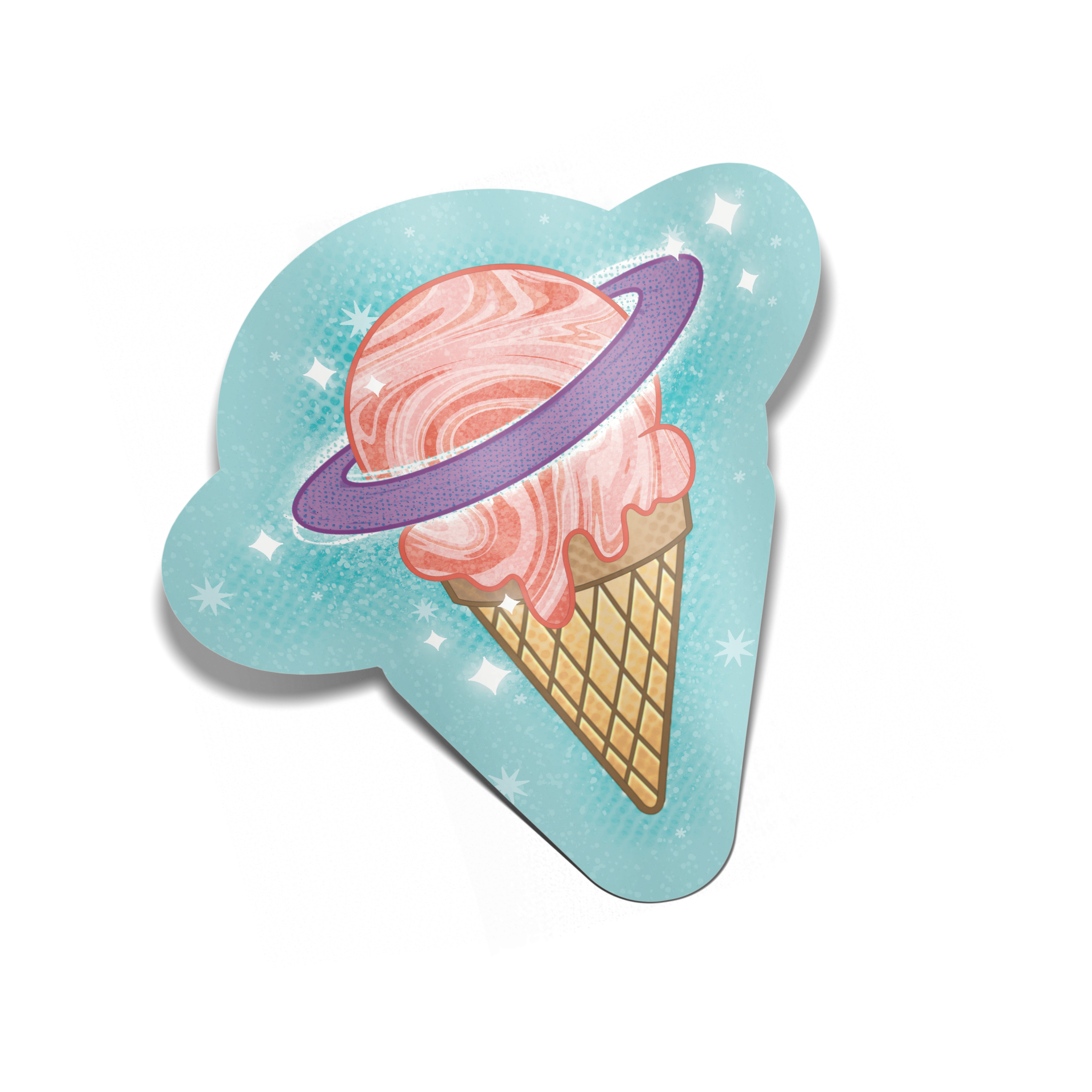 "Space Ice Cream" Sticker