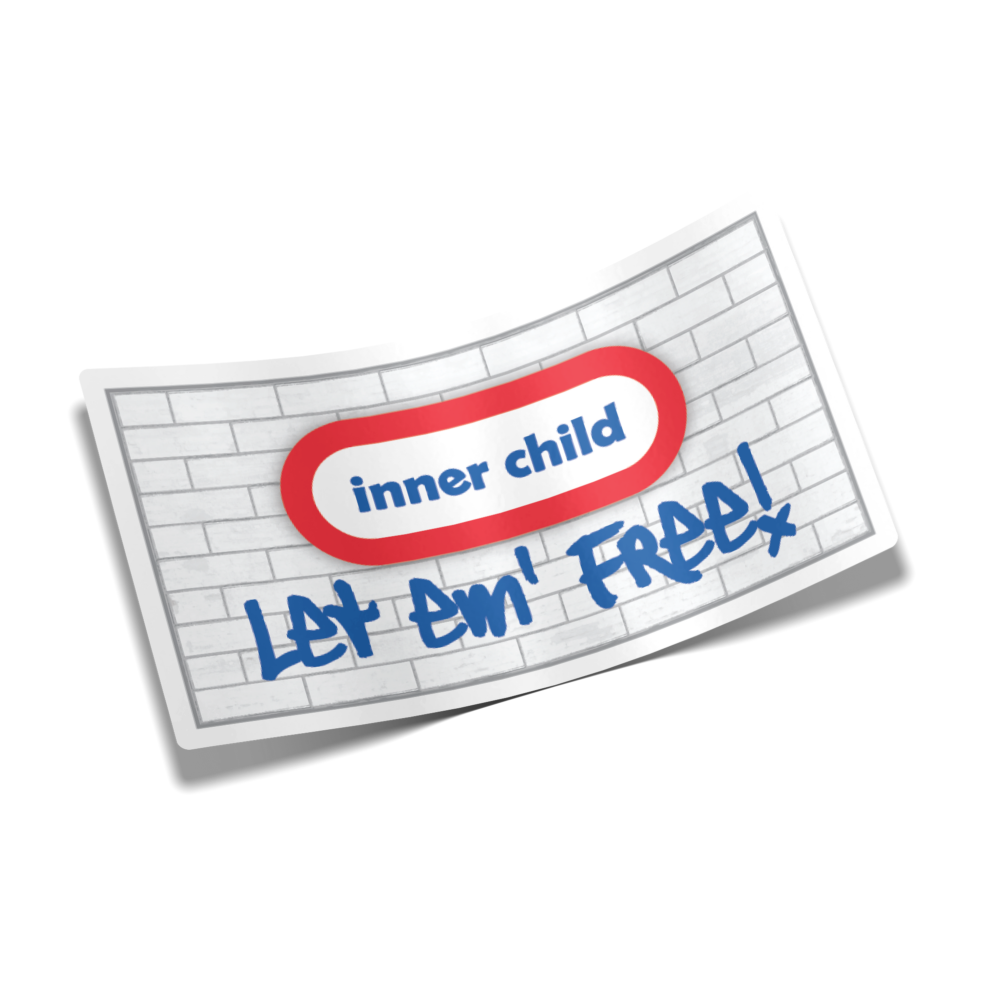 "Inner Child, Let 'Em Free" Stickers
