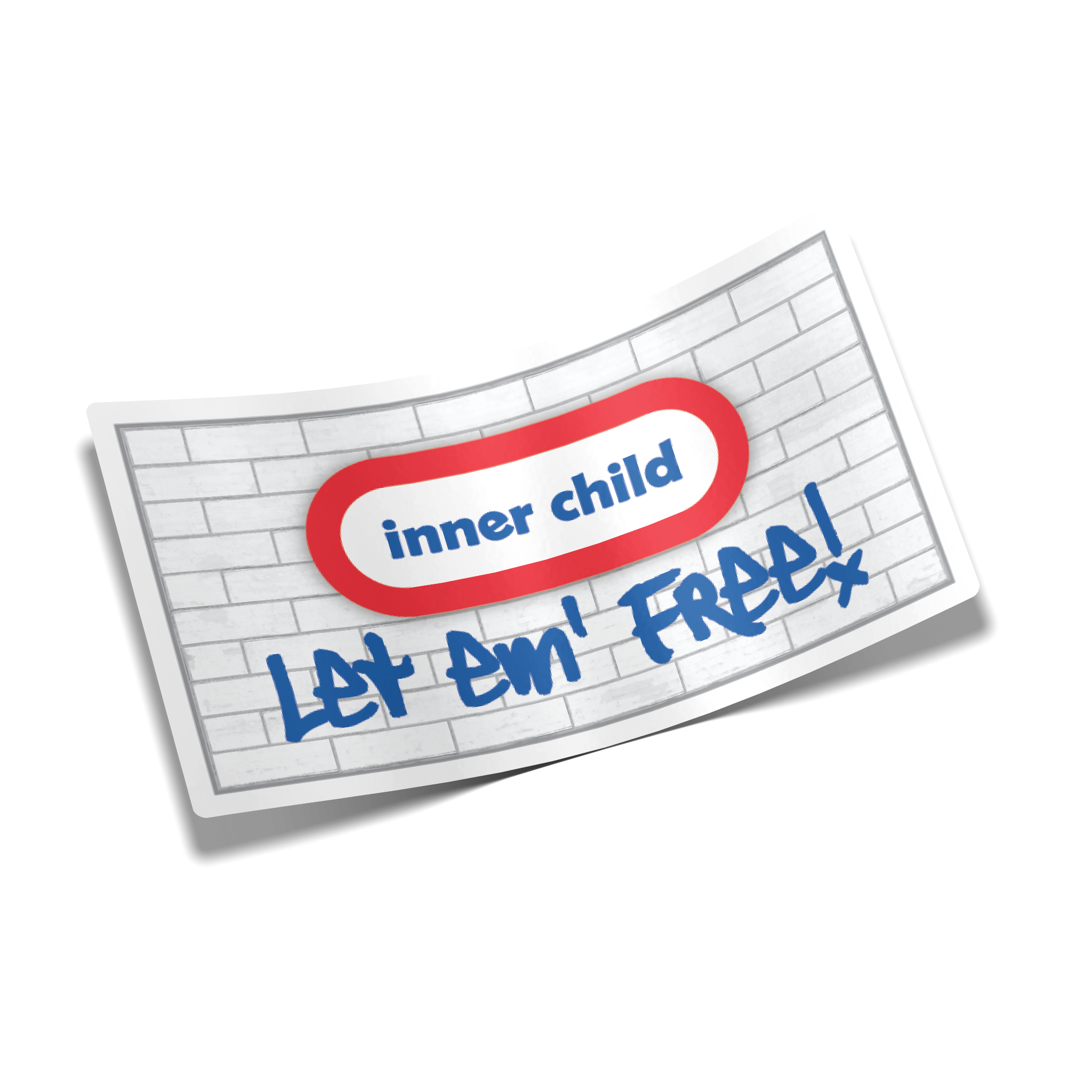 "Inner Child, Let 'Em Free" Stickers