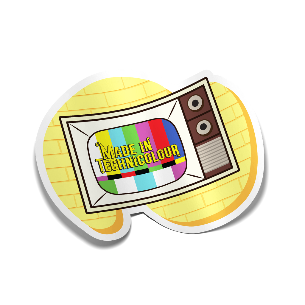 "Made in Technicolour" Sticker