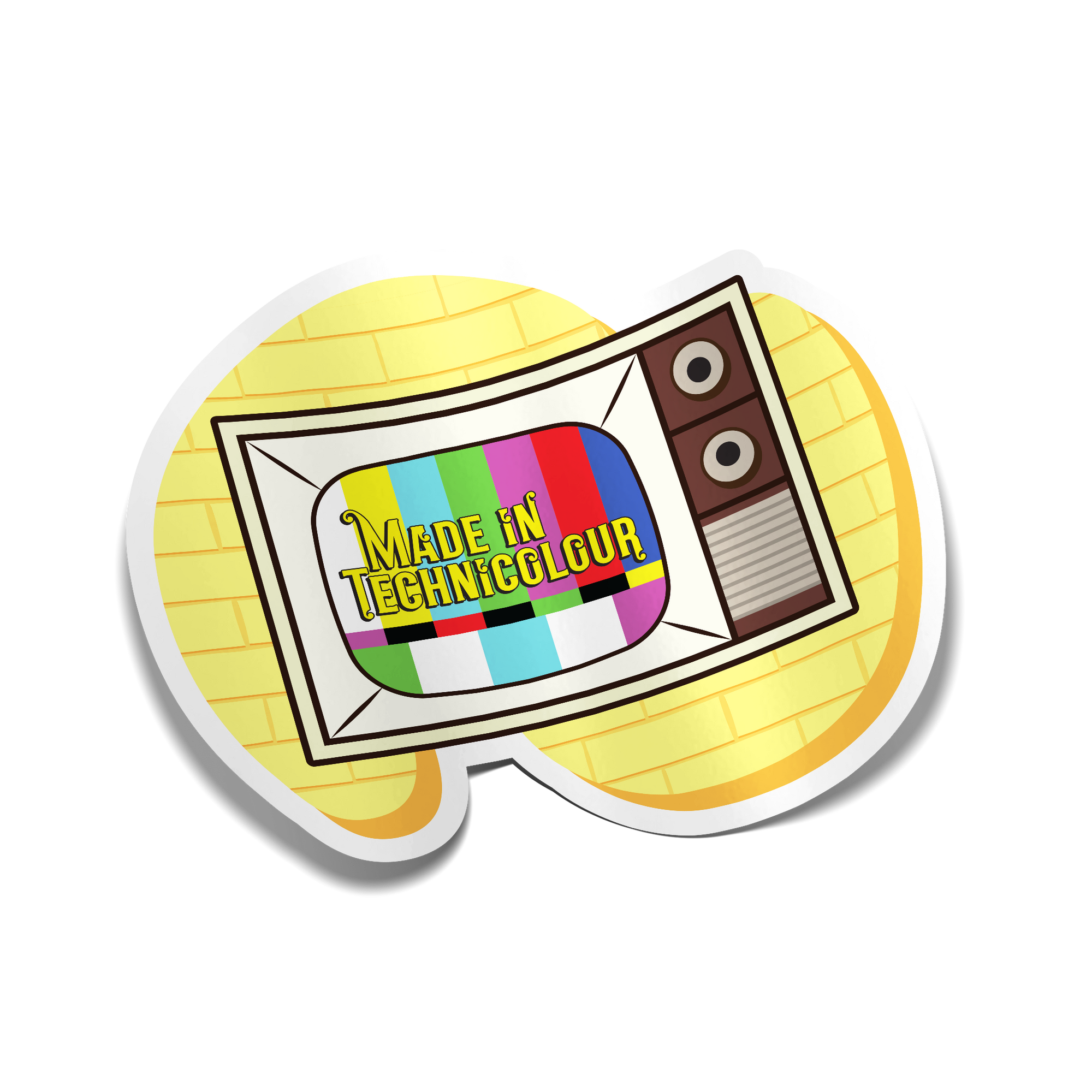 "Made in Technicolour" Sticker