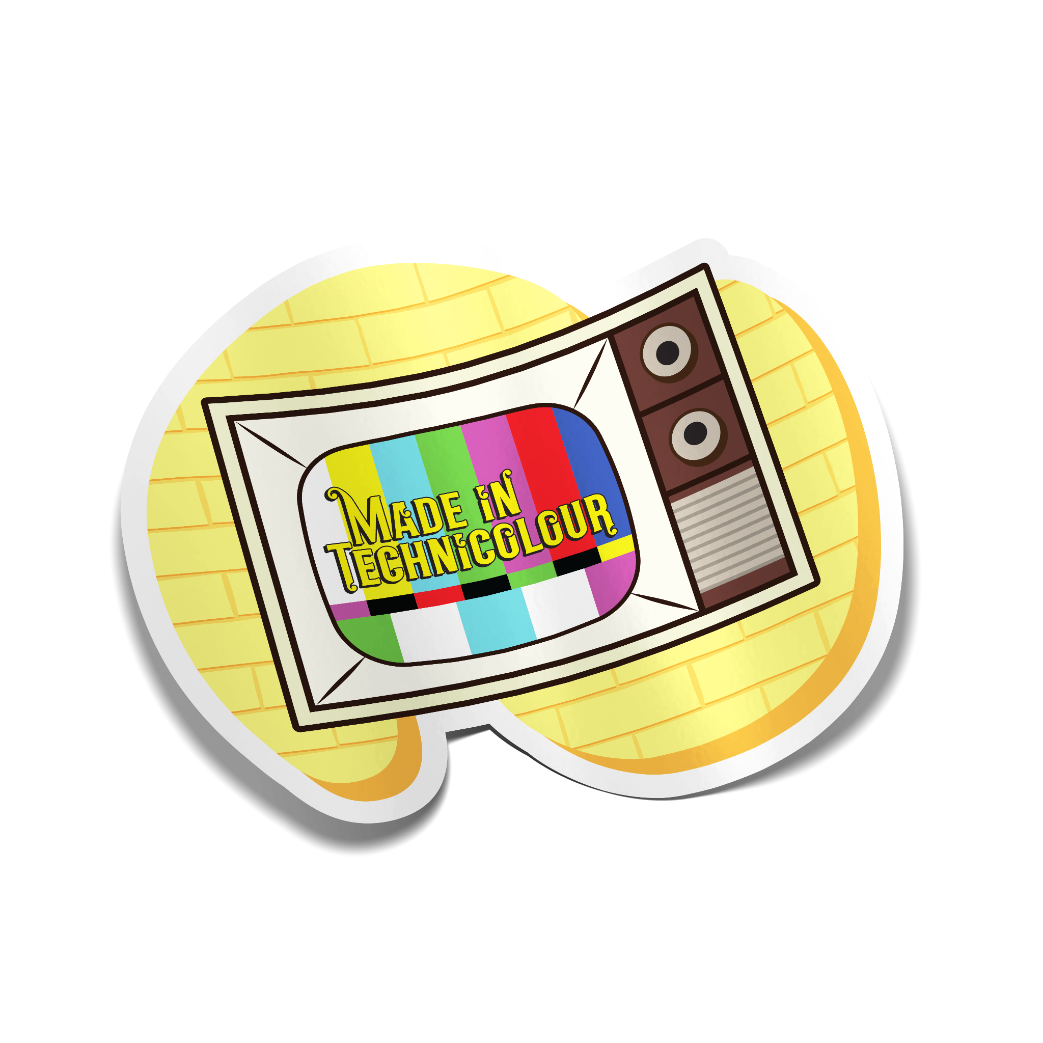 "Made in Technicolour" Sticker