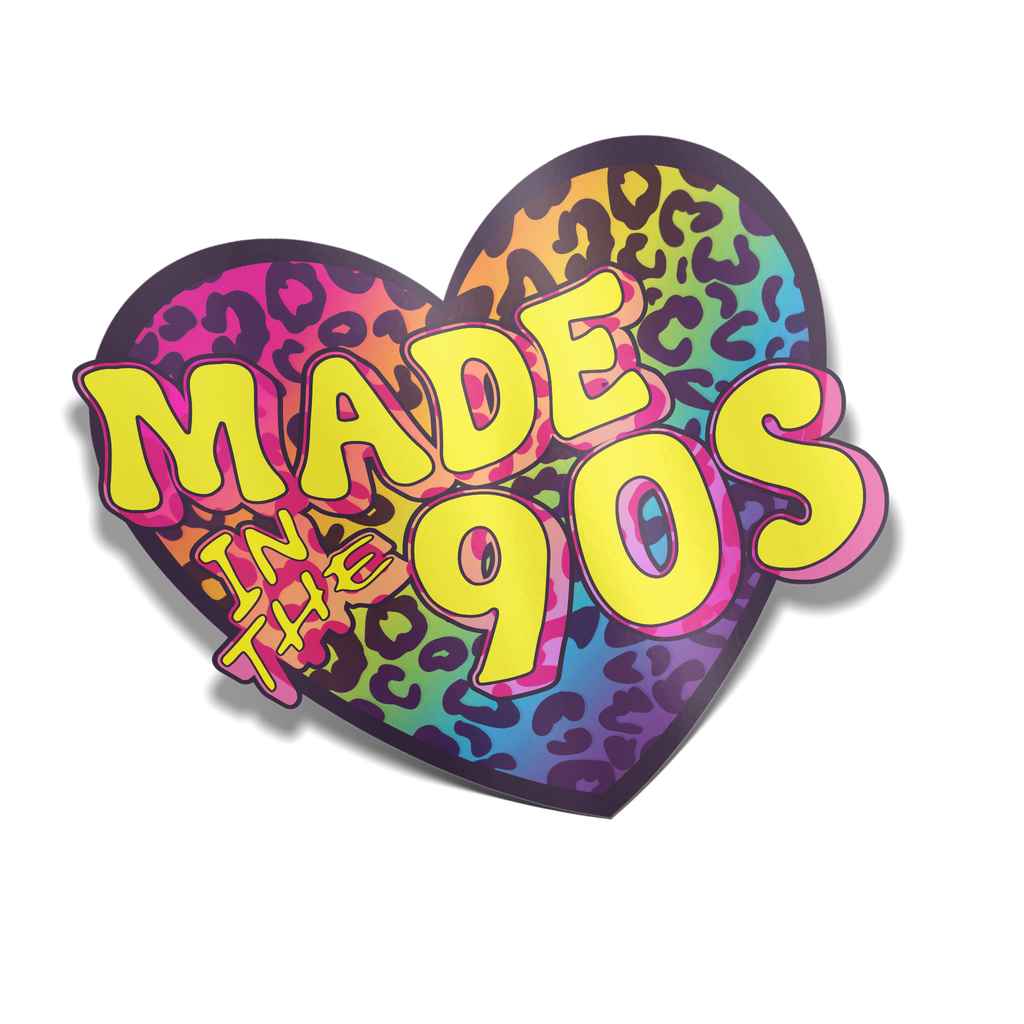 "Made in the 90s" Sticker