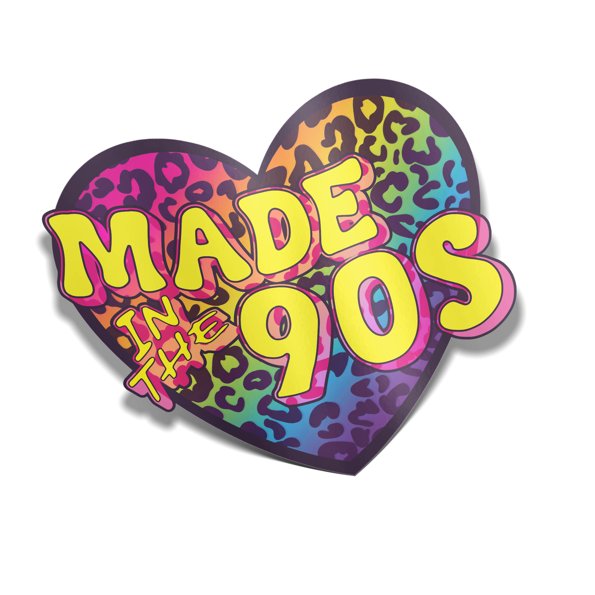 "Made in the 90s" Sticker