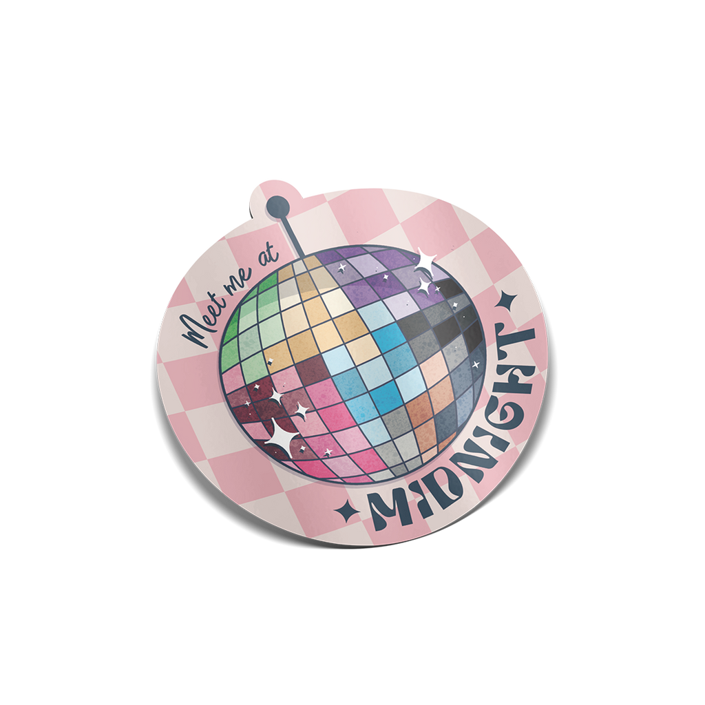 "Meet Me at Midnight" Sticker