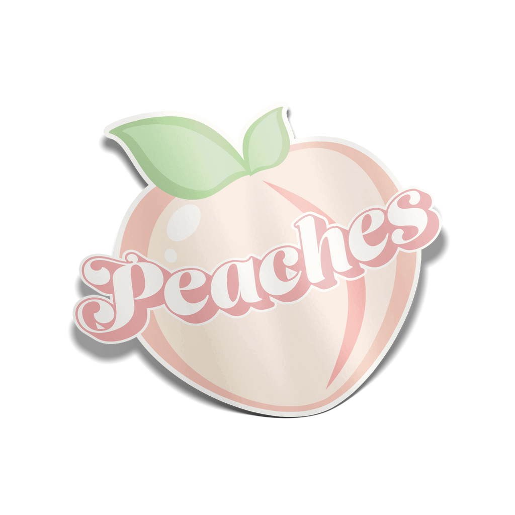 "Peaches" Sticker
