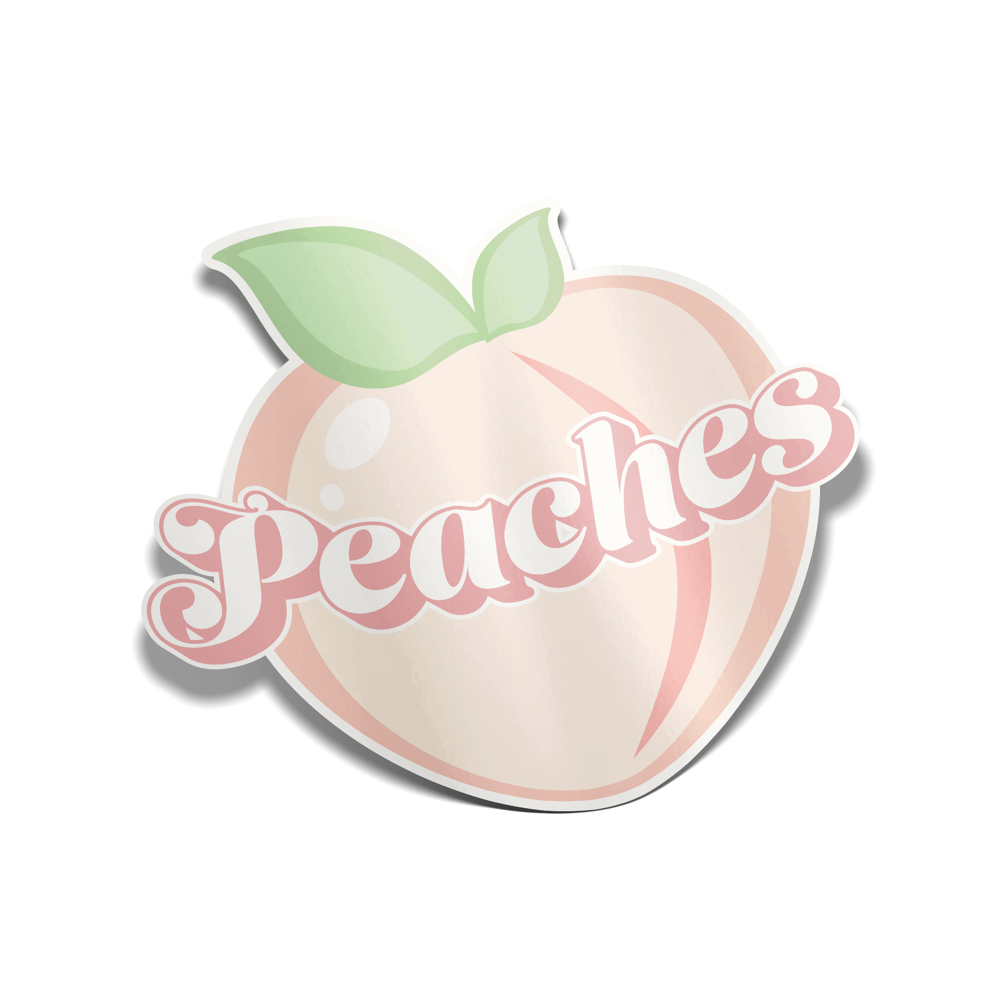 "Peaches" Sticker