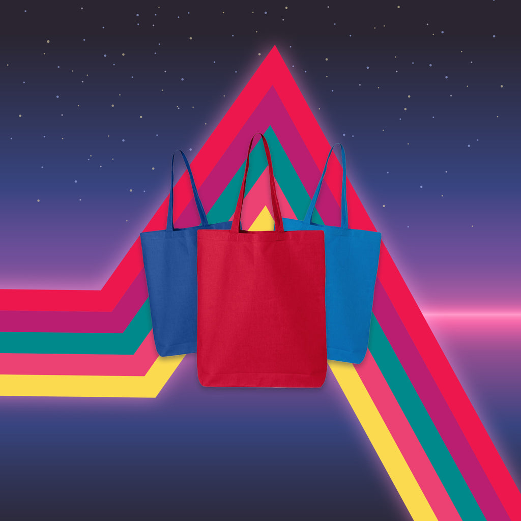 Custom Q-Tees - 12L Economical Tote Bag