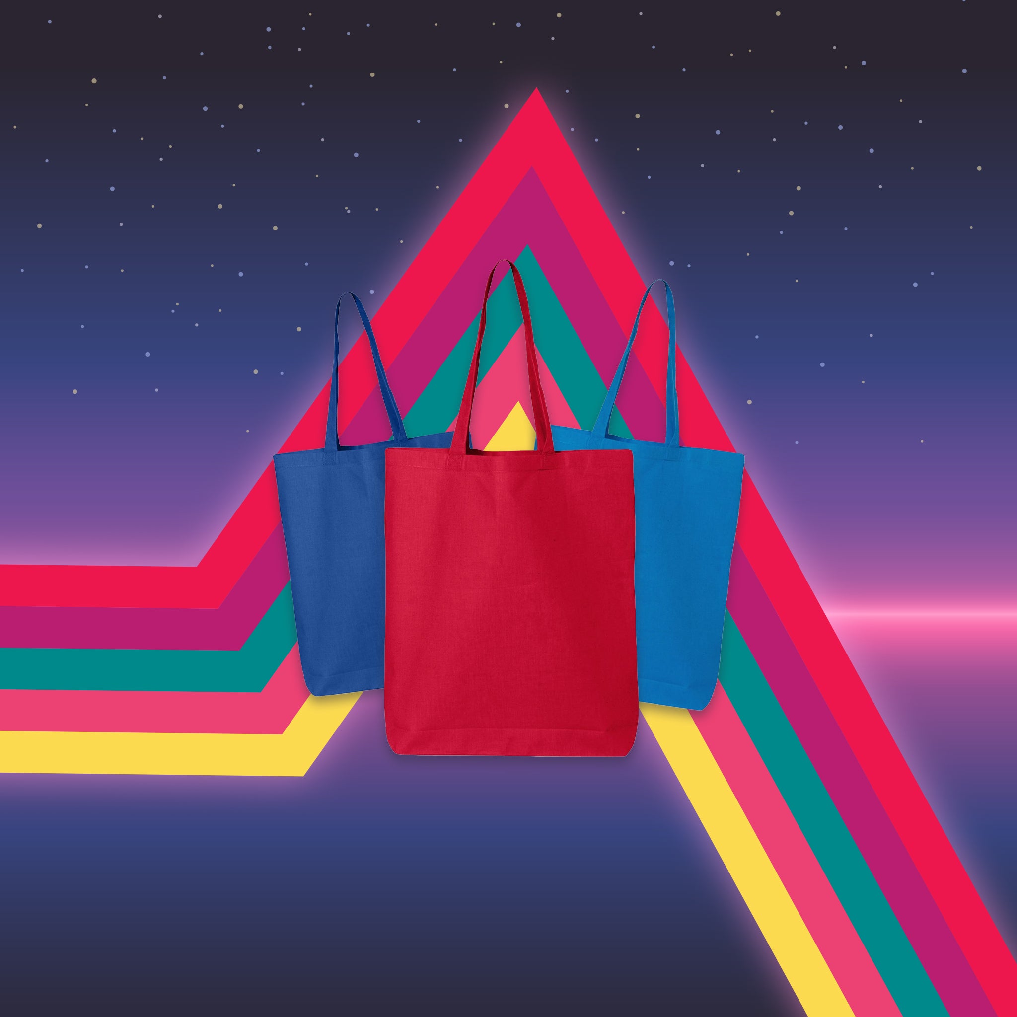 Custom Q-Tees - 12L Economical Tote Bag