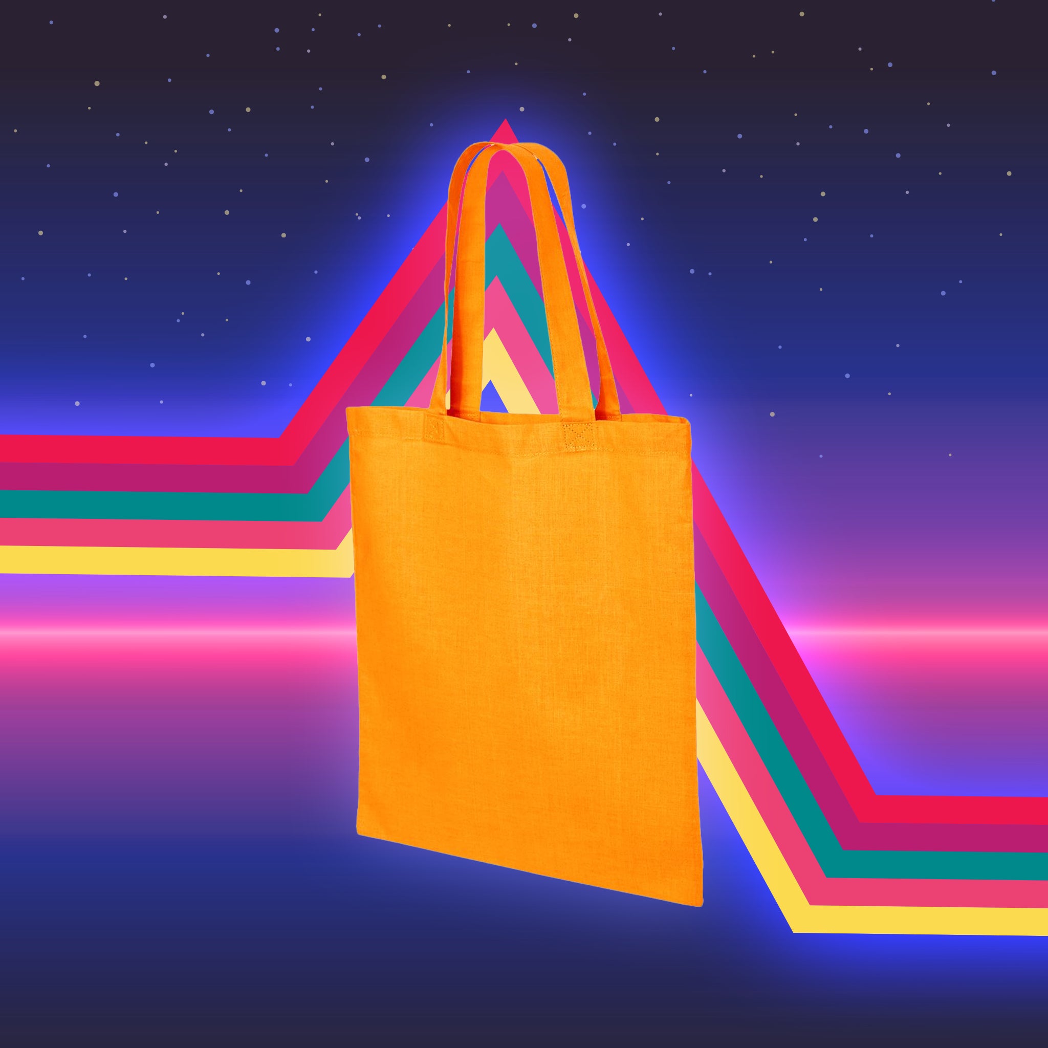 Custom Q-Tees - Economical Tote Bag